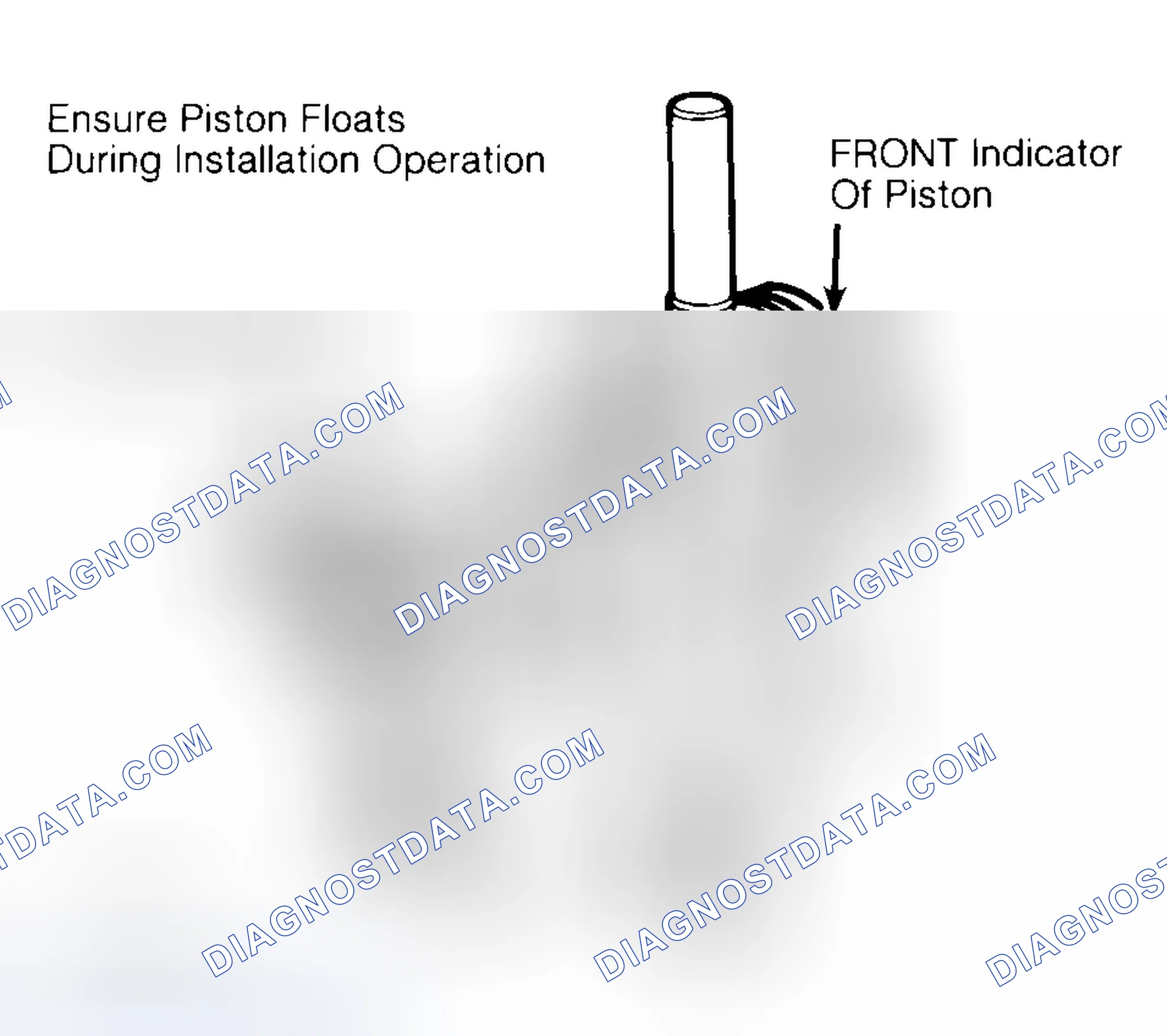 Scheme 12: Installing Typical Piston Pin