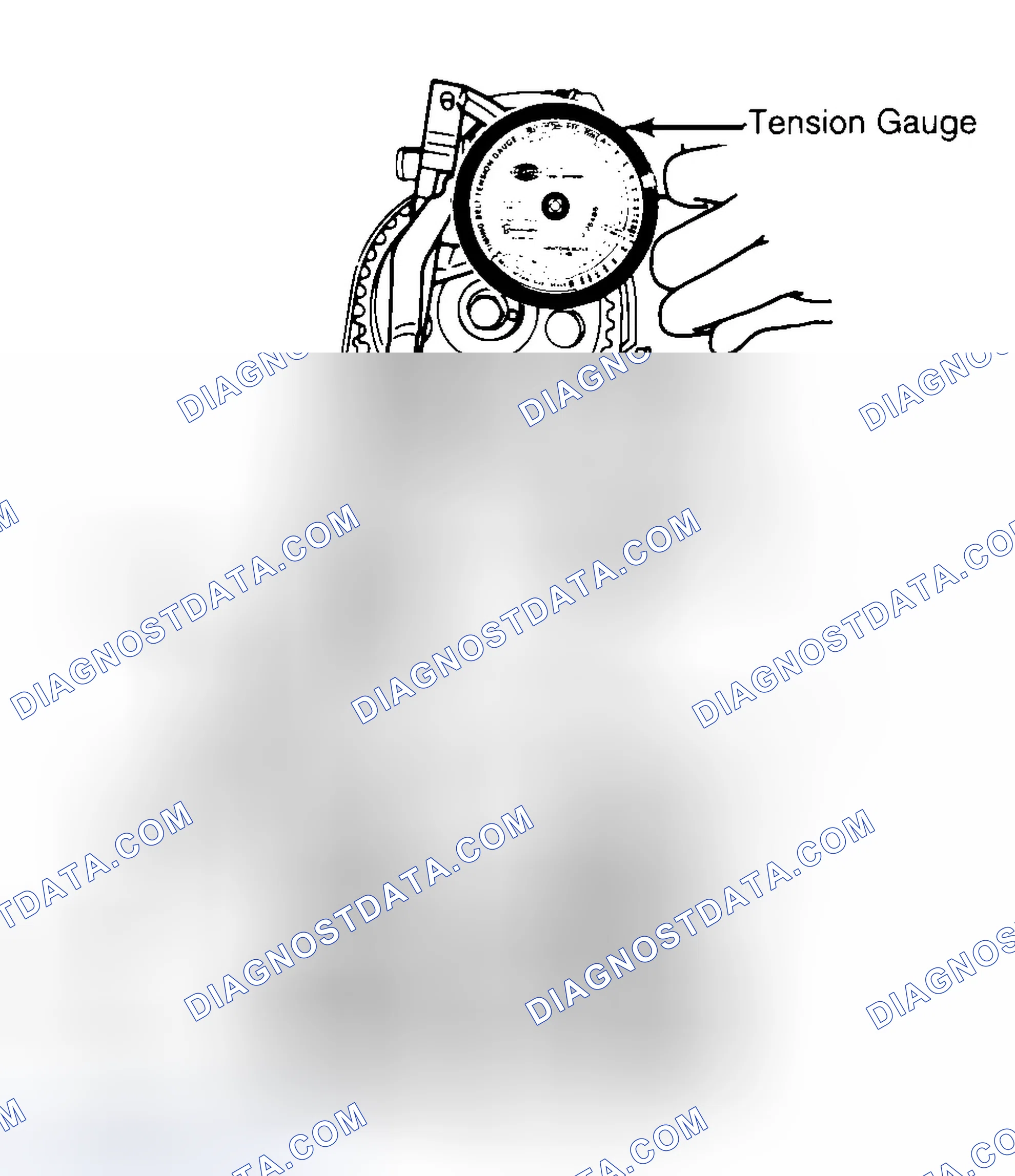 Scheme 3: Adjusting Typical Timing Belt Tension
