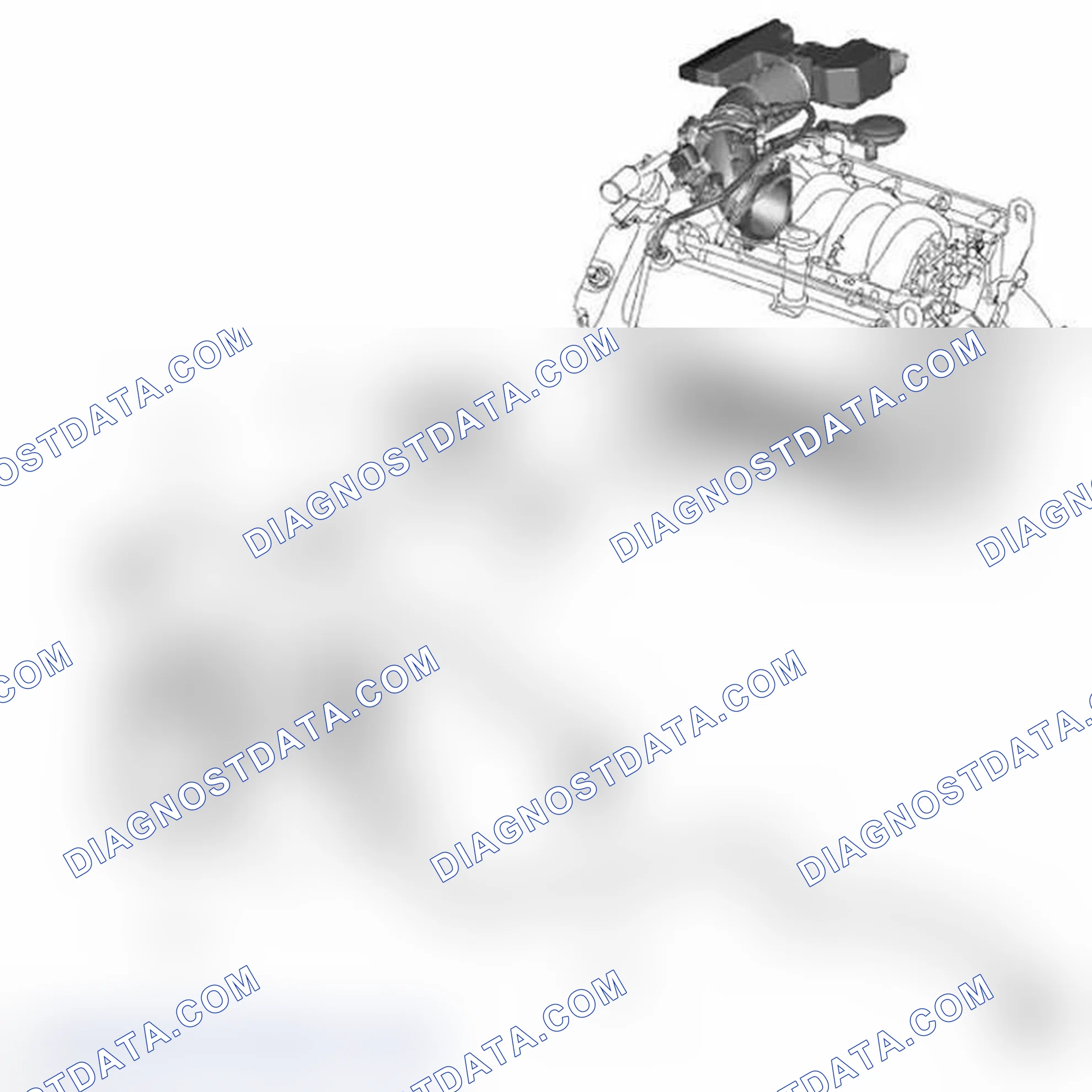 Scheme 5: EGR and Crankcase Ventilation Component Location