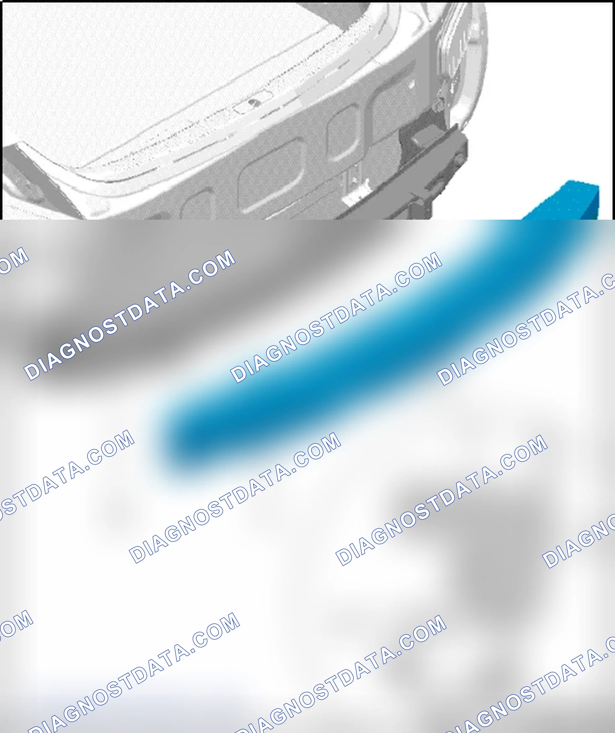 Scheme 47: REAR BUMPER SHOCK ABSORBER