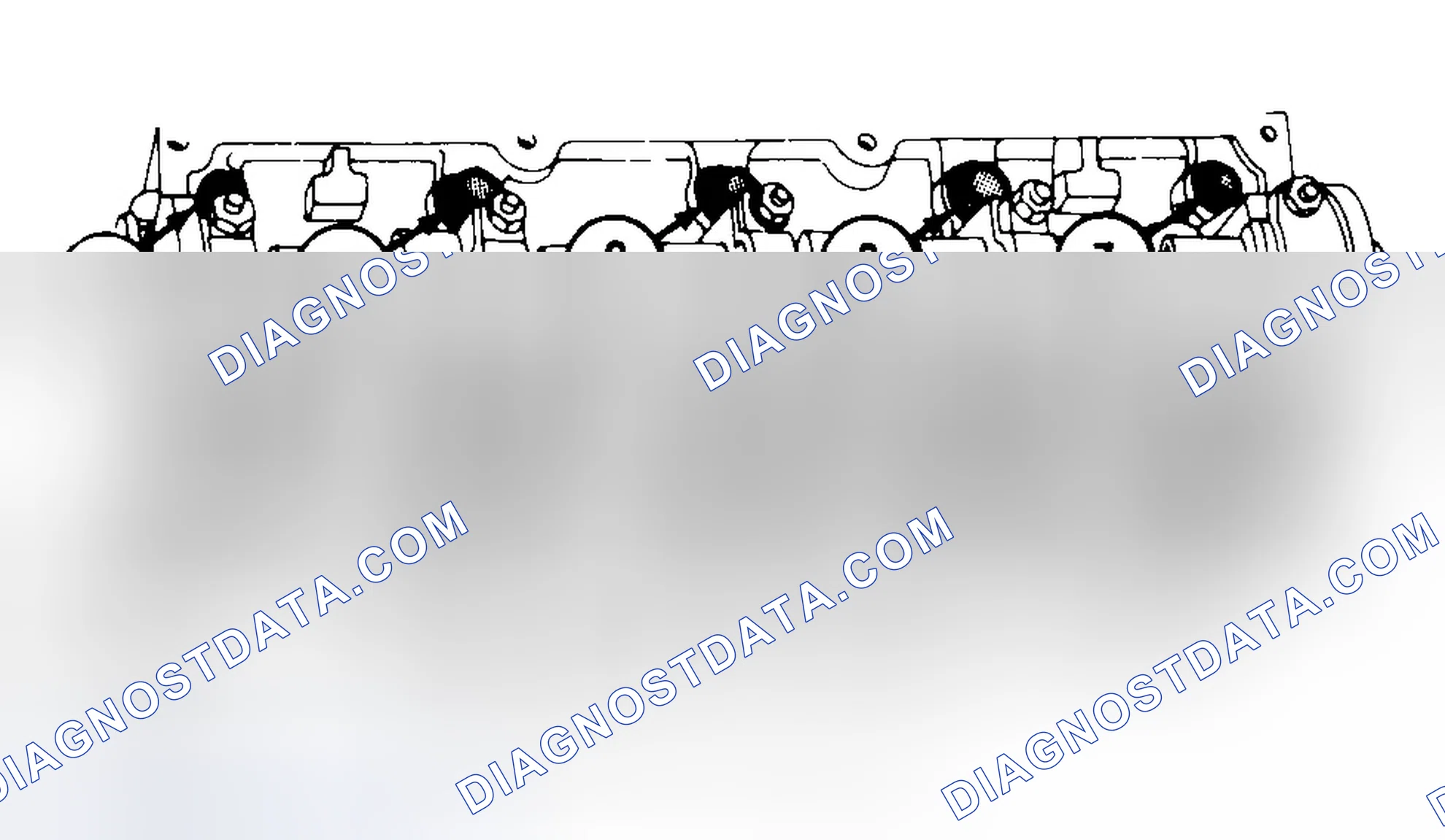 Scheme 7: Typical Cylinder Head Tightening or Loosening Sequence