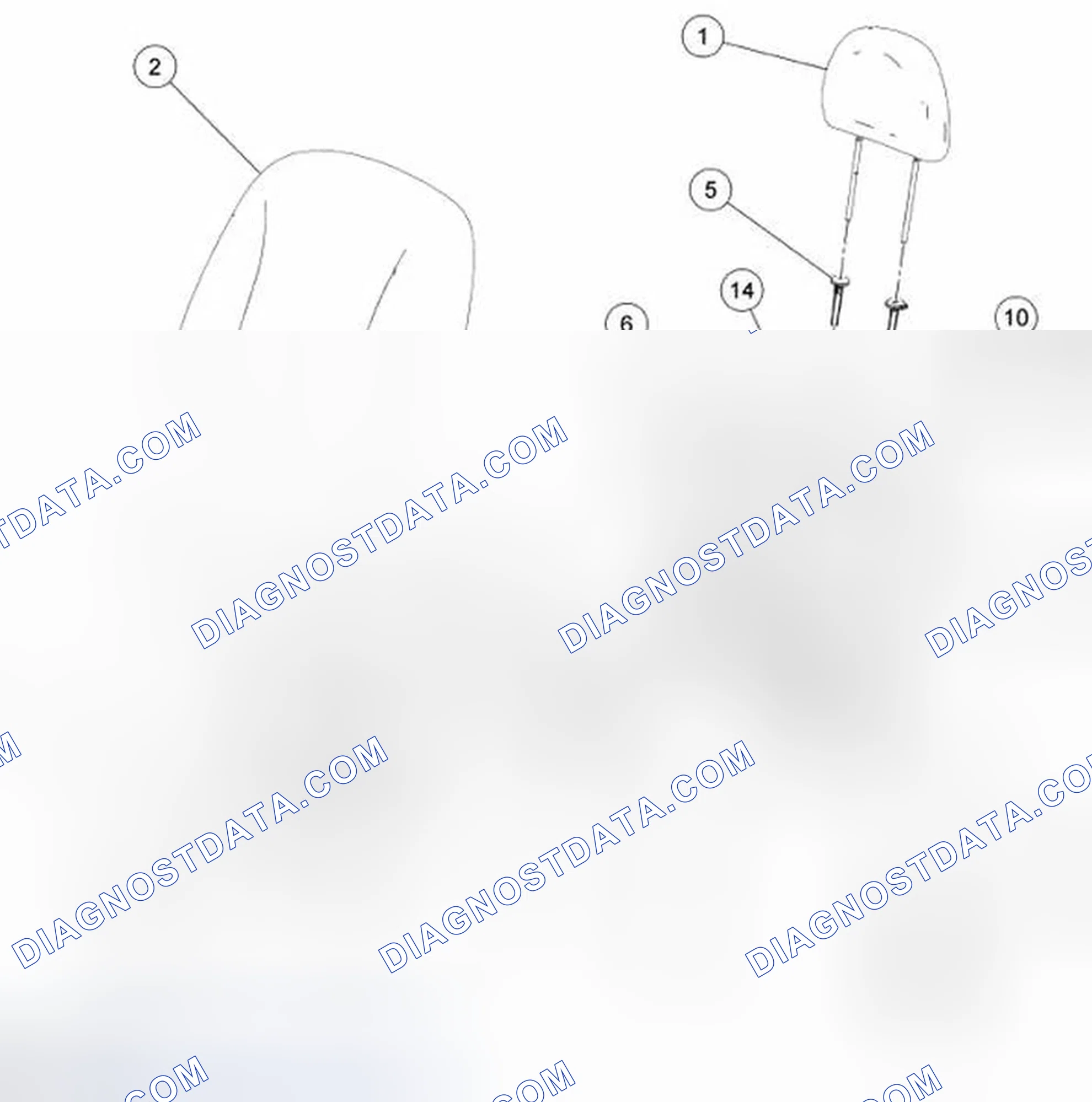 Scheme 42: Seat Backrest - Front