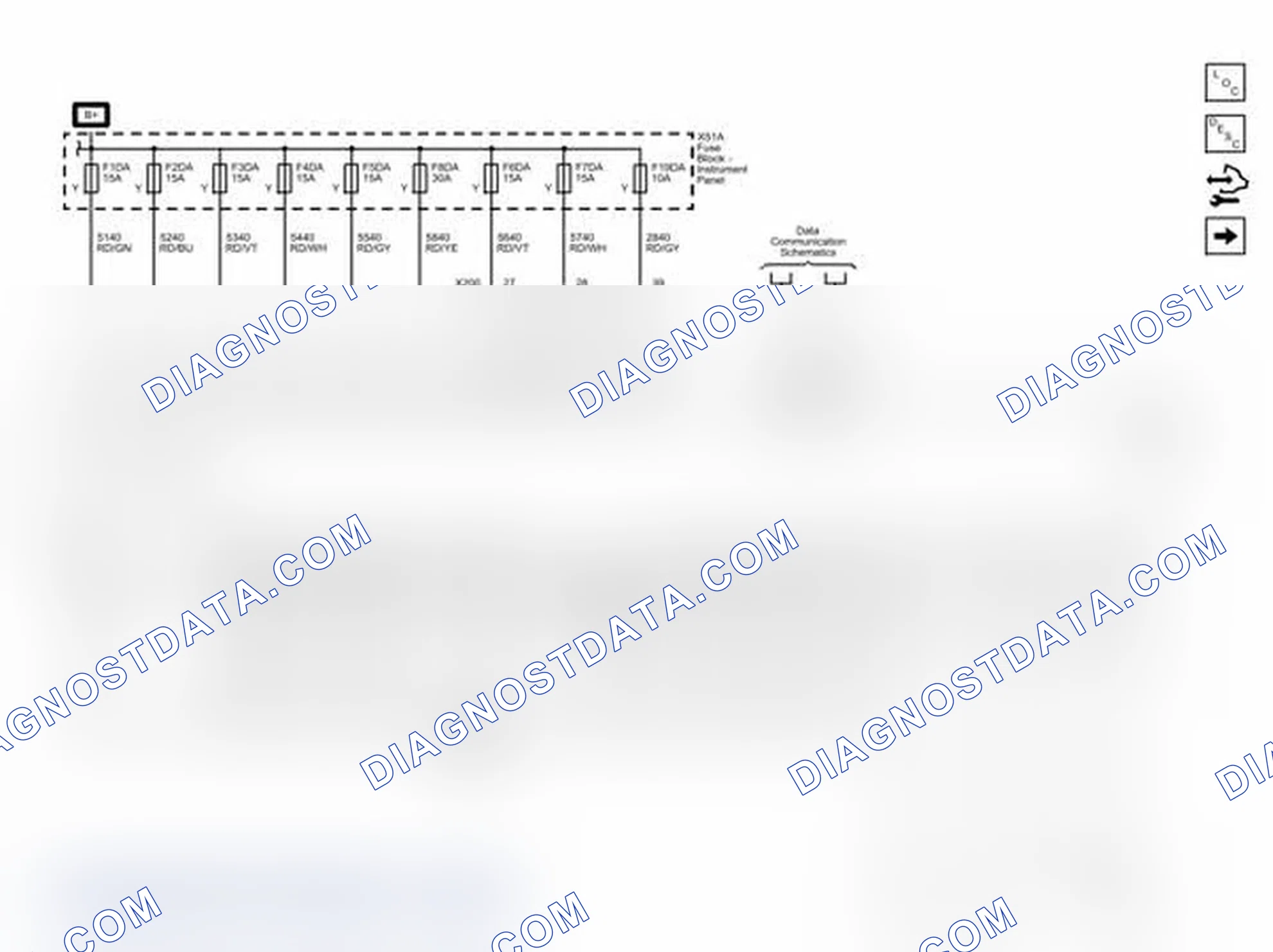 Scheme 15: Power, Ground, Data Communications and Subsystem References (1 of 4)