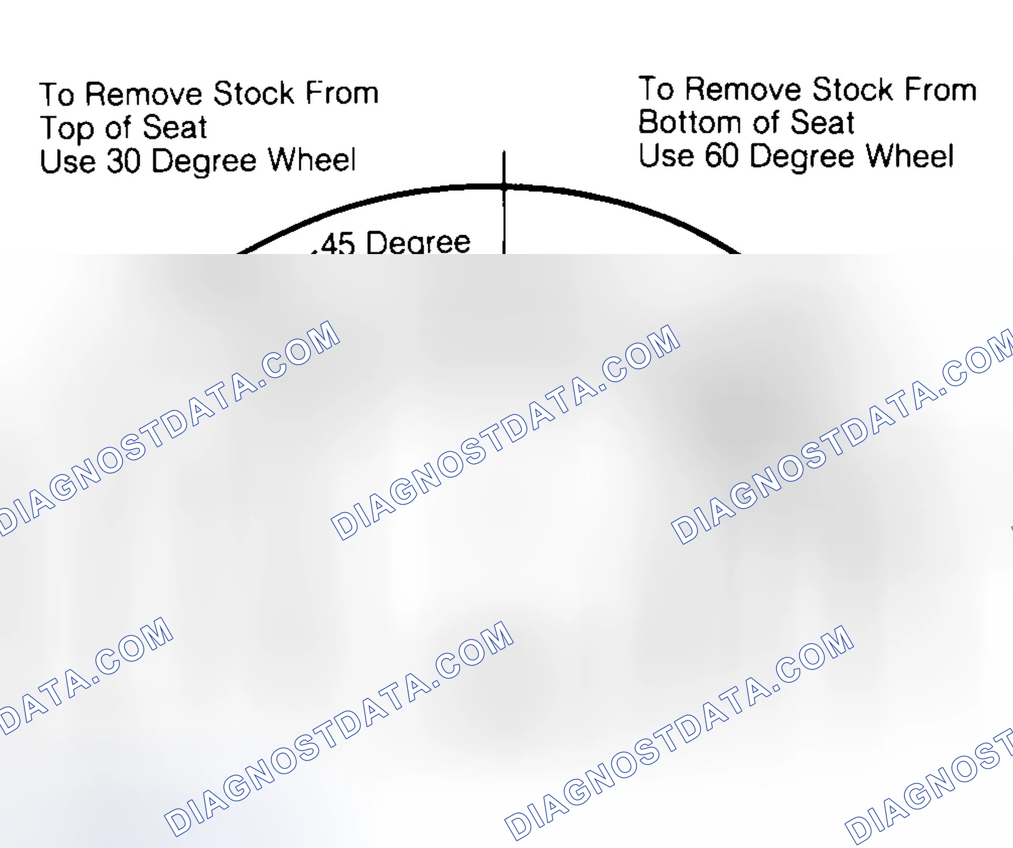 Scheme 19: Adjusting Valve Seat Width