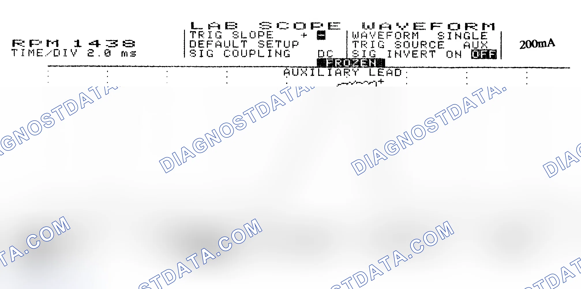 Scheme 15: Single Injector w/Normal Current Flow - Current Pattern