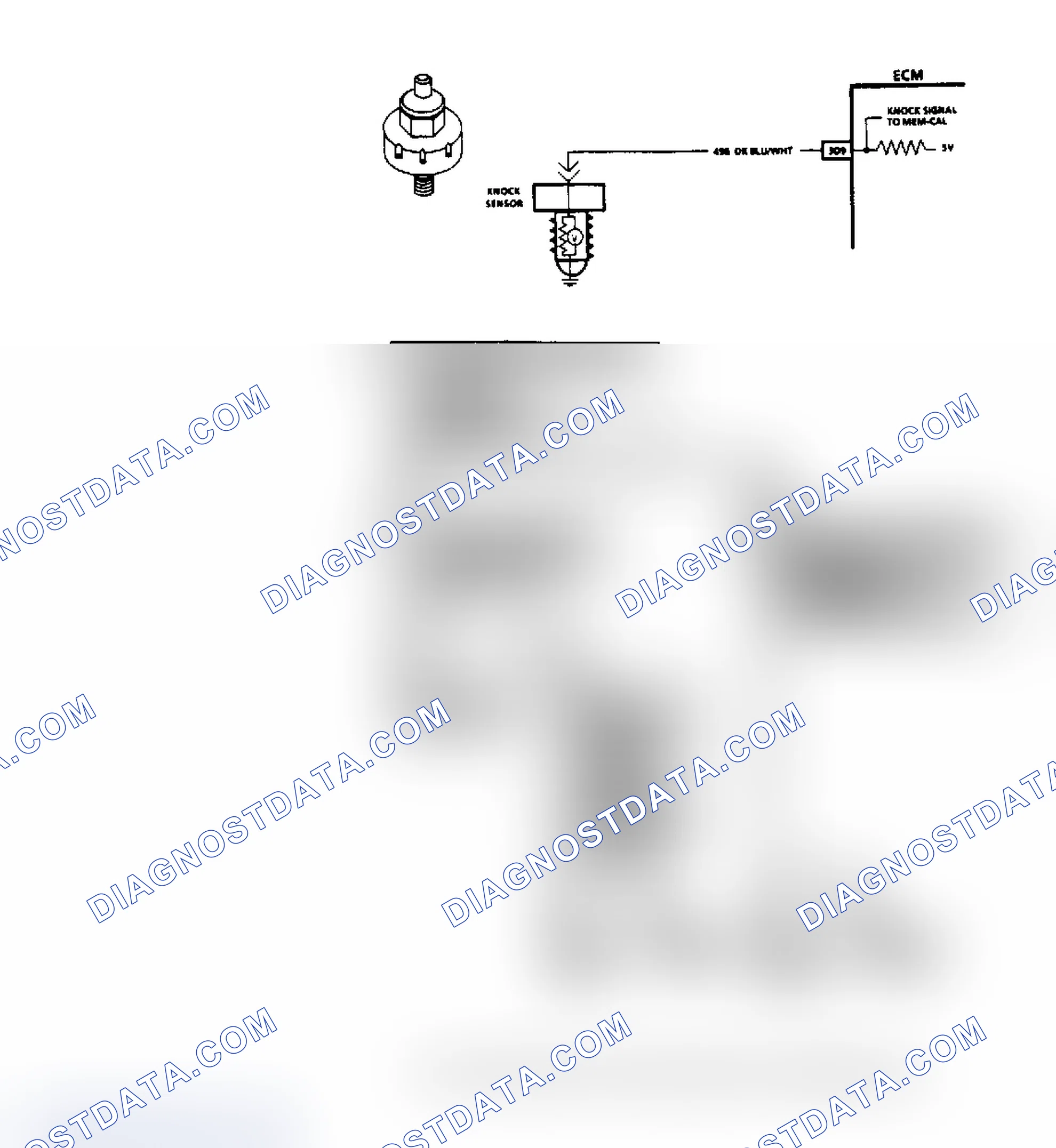 Scheme 55: Chart C-5, Electronic Spark Control System Check