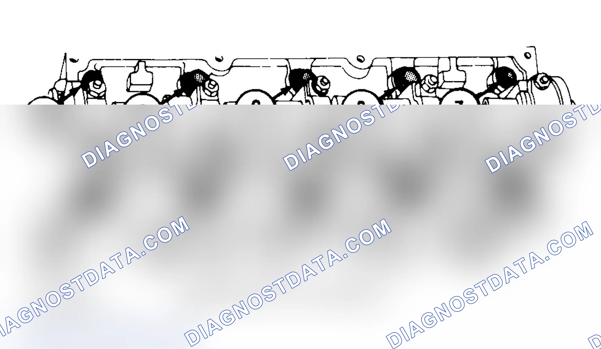 Scheme 7: Typical Cylinder Head Tightening or Loosening Sequence