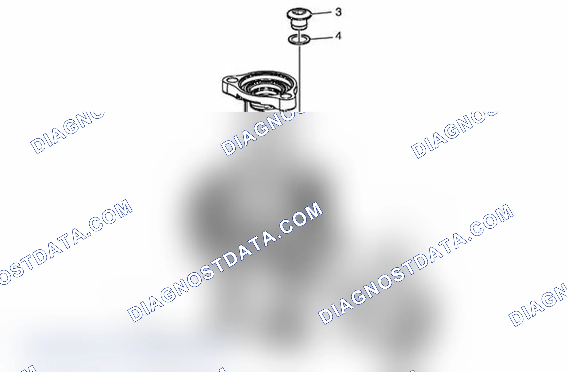 Scheme 5: Transfer Case Oil Fill Plug, Oil Drain Plug, and Vent Hose Connector Removal