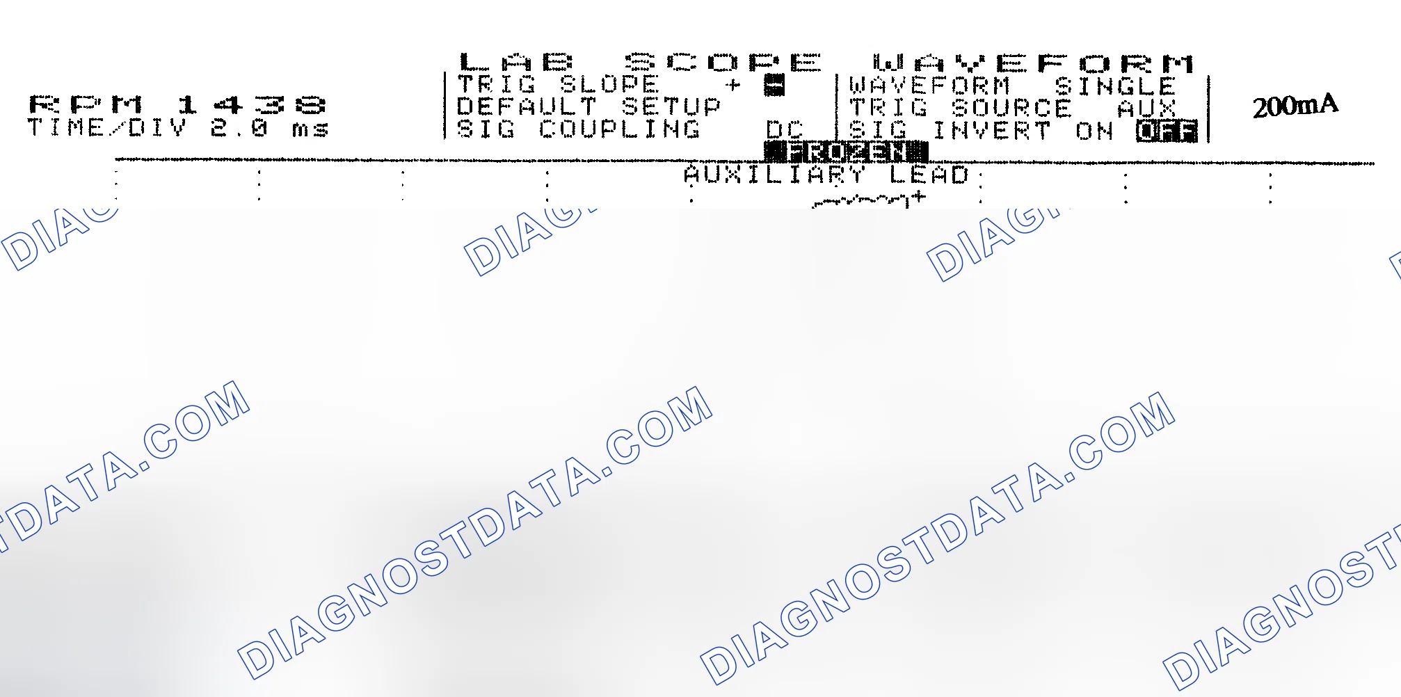 Scheme 15: Single Injector w/Normal Current Flow - Current Pattern