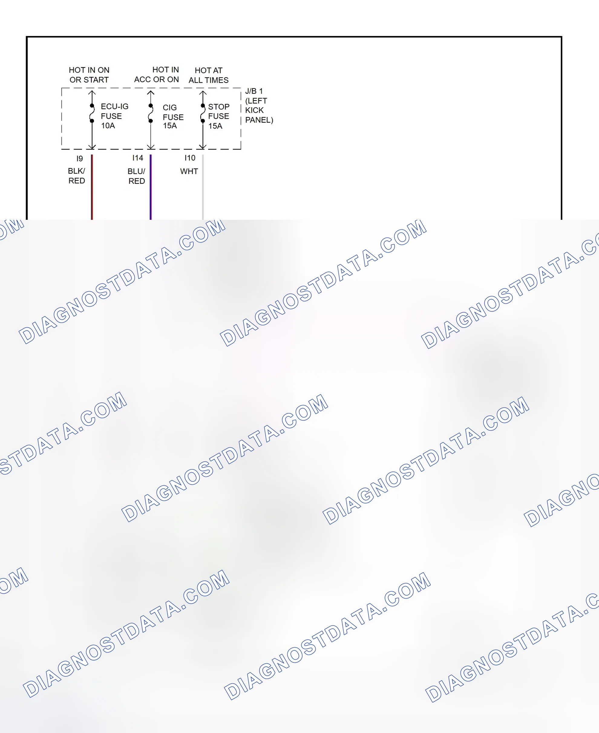 Scheme 20: Shift Interlock System Wiring Diagram (1995-96 Supra)