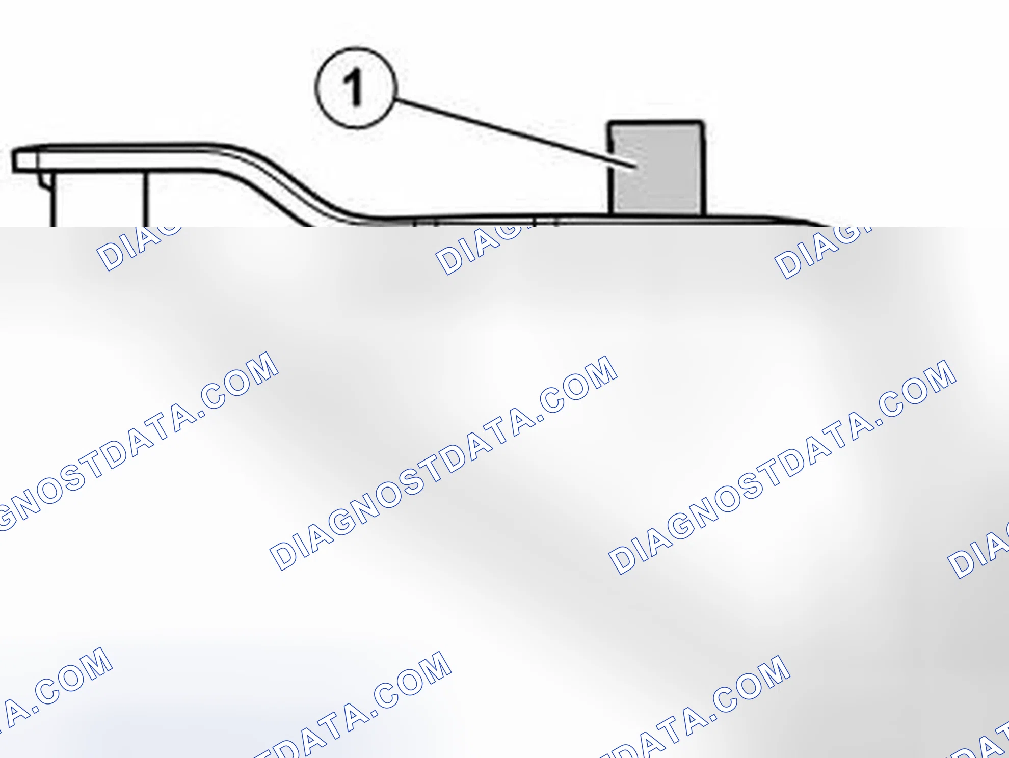 Scheme 587: Applies to five cylinder cars with a stay for the turbo unit from model year 2005- (XC70 CH 173000-,