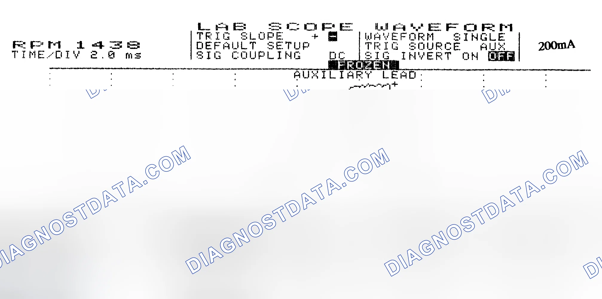 Scheme 15: Single Injector w/Normal Current Flow - Current Pattern