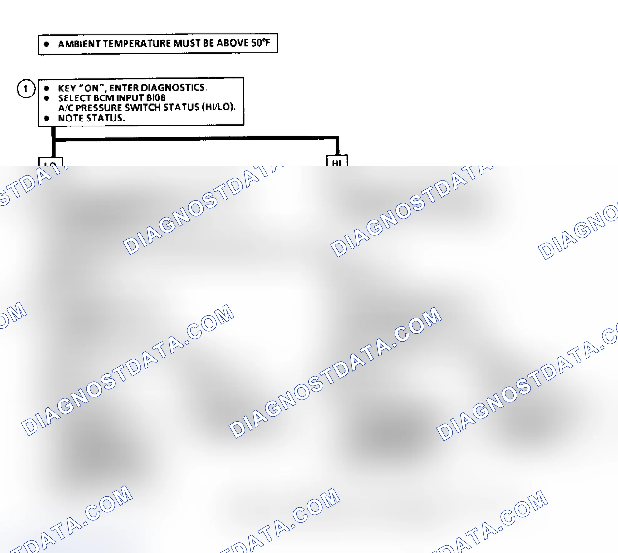 Scheme 103: Codes B446, B447 & B448 Flow Chart, Low Refrigerant Pressure