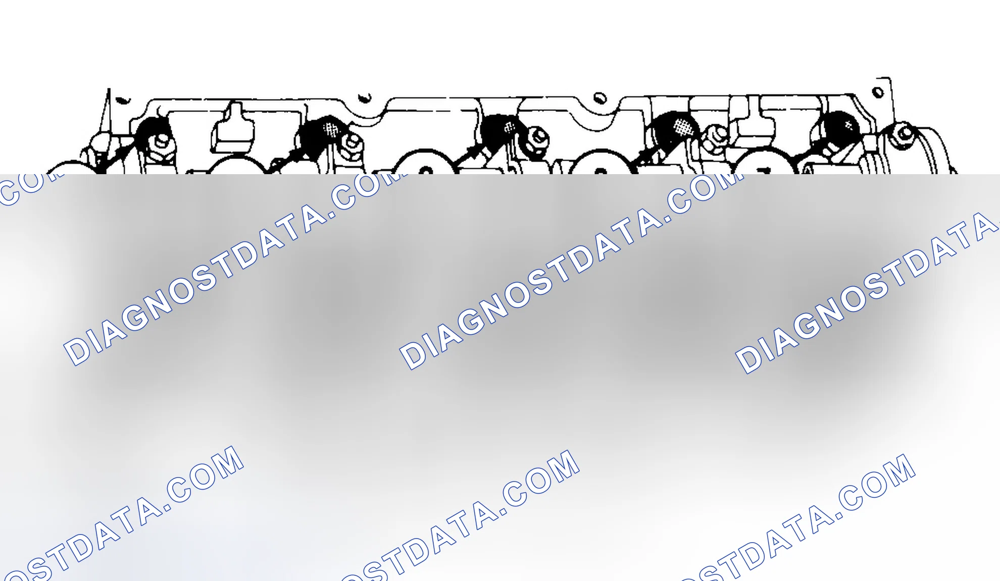 Scheme 7: Typical Cylinder Head Tightening or Loosening Sequence