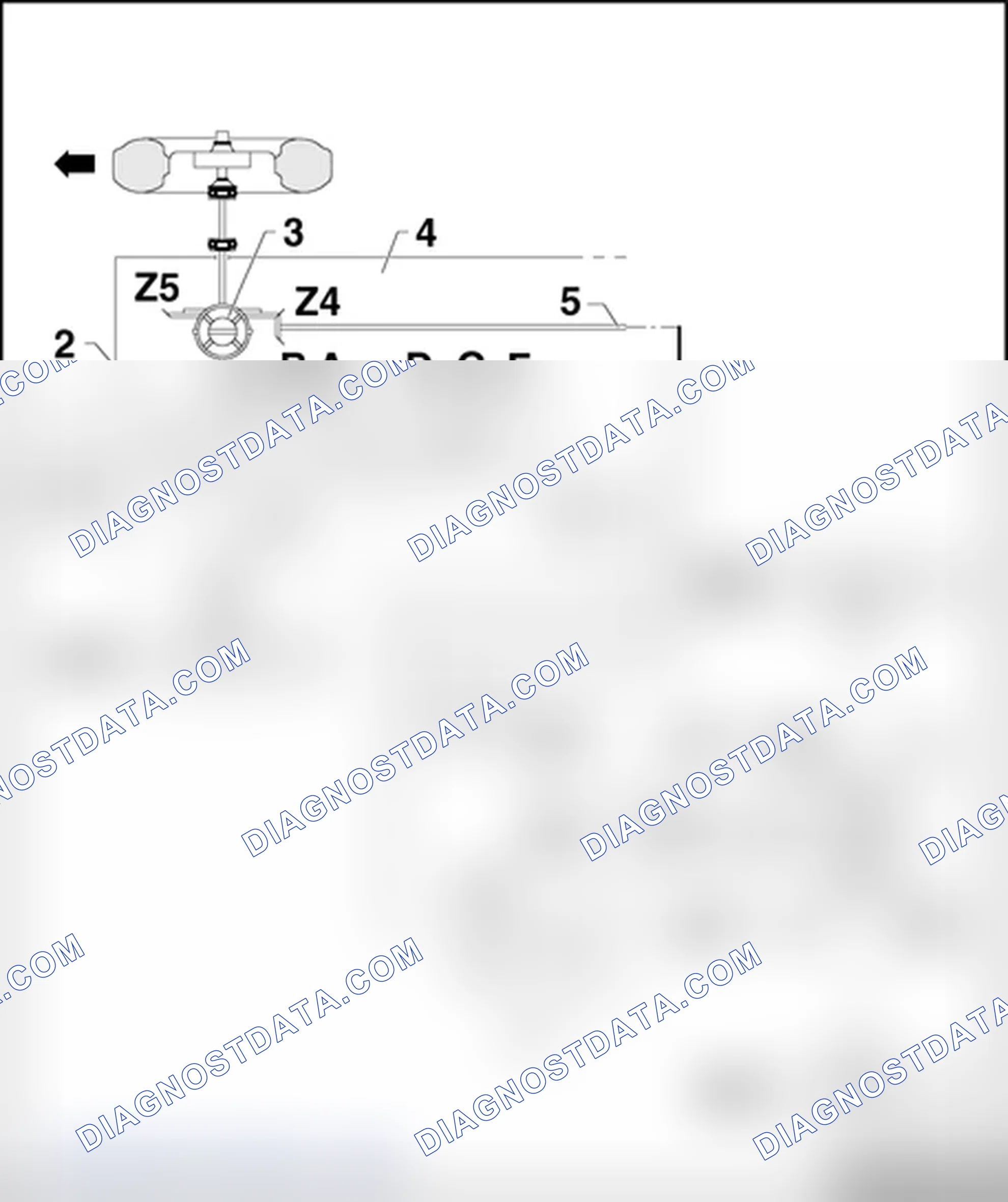 Scheme 943: Transmission diagram (All Wheel Drive (AWD) vehicles)