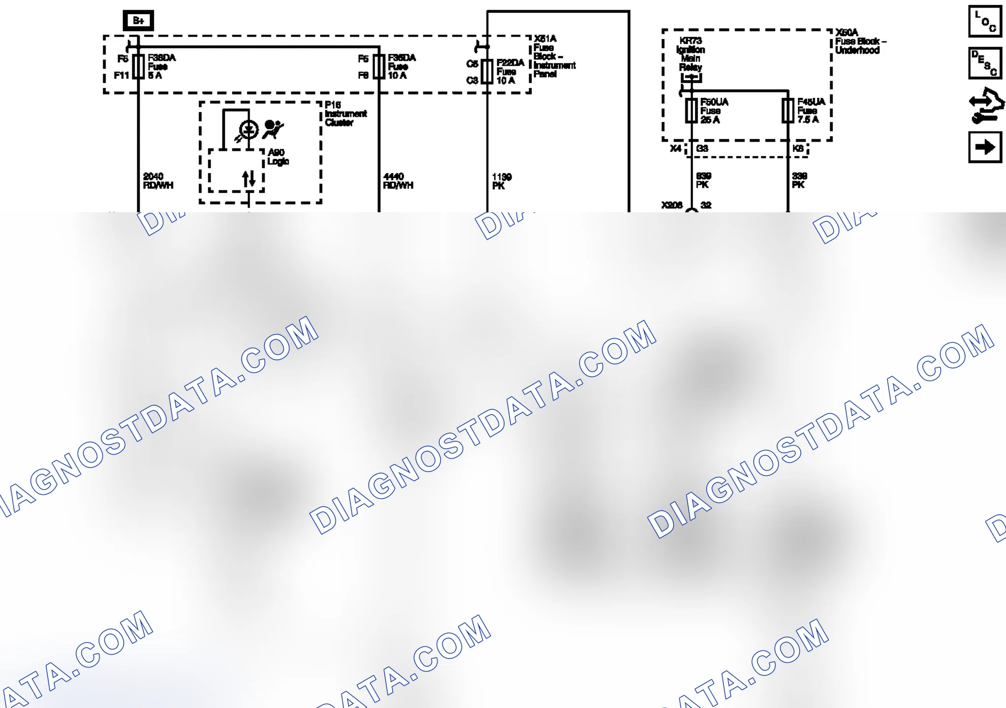 Scheme 1: Module Power, Ground, Serial Data And Front Passenger Presence System