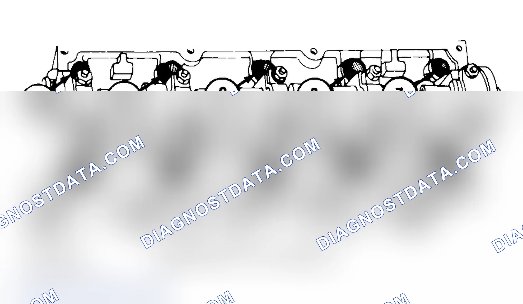 Scheme 3: Typical Cylinder Head Tightening or Loosening Sequence