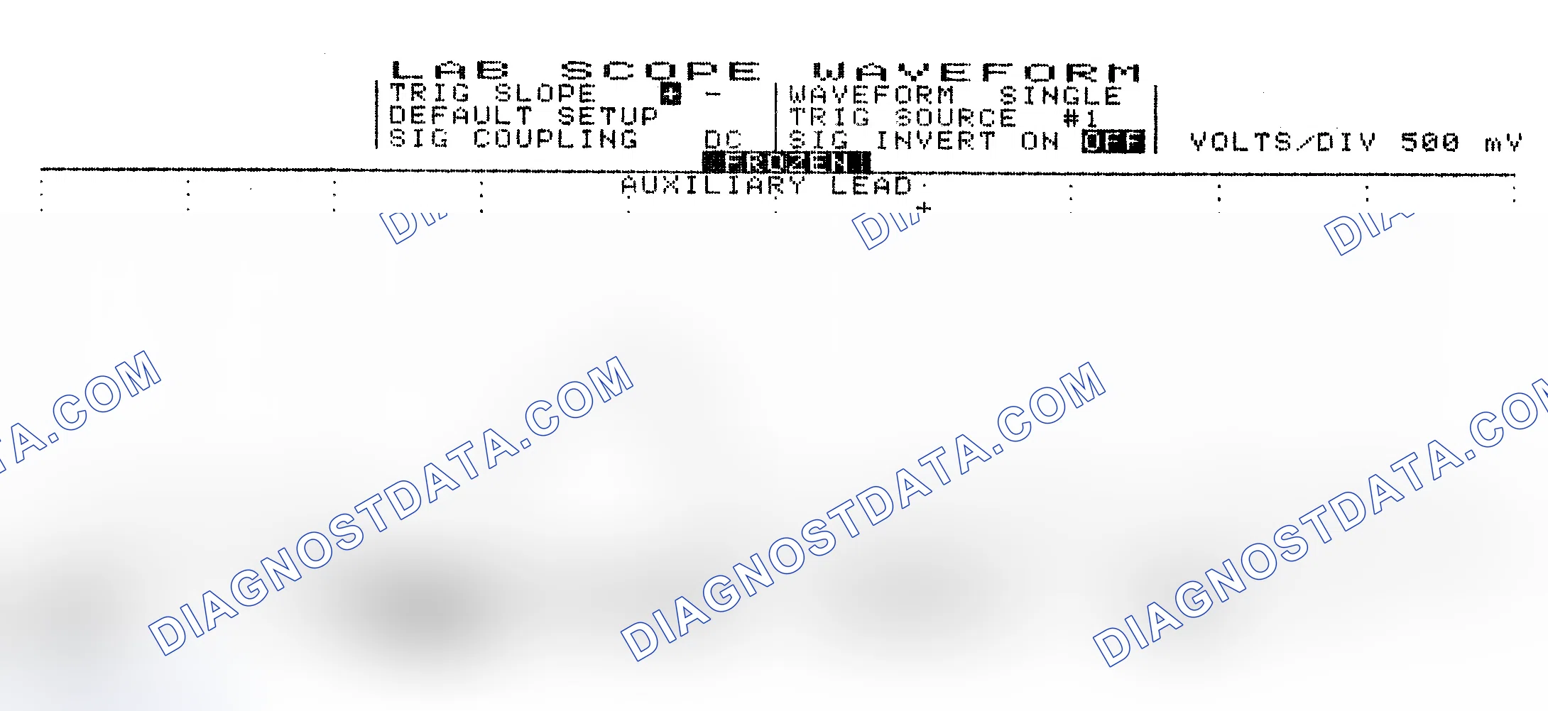 Scheme 10: Single Injector w/Excessive Current Flow - Current Pattern
