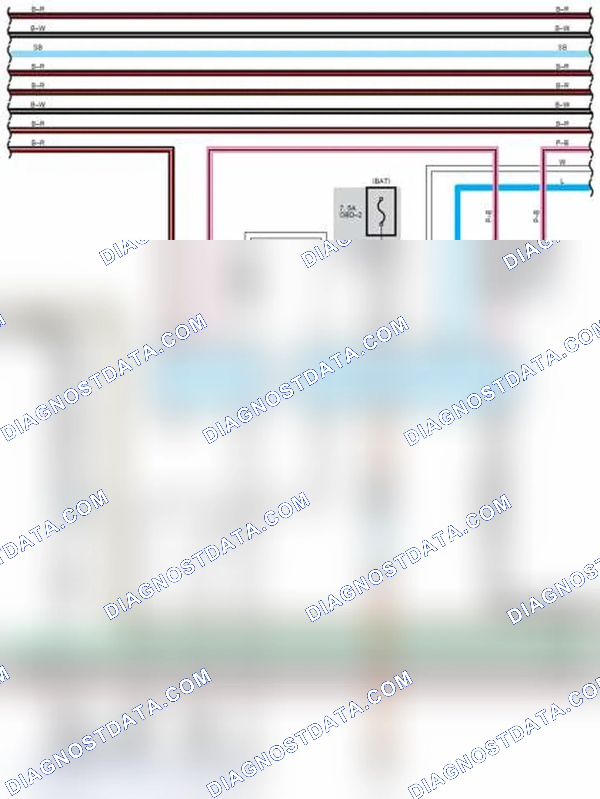 Scheme 47: Engine Control System Wiring Diagram (3 Of 12)