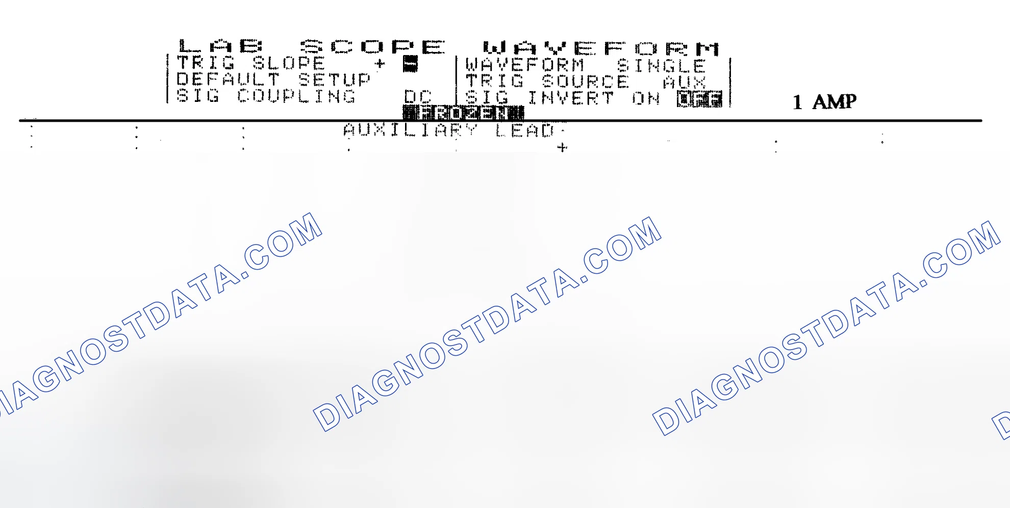 Scheme 20: Single Injector w/Normal Current Flow - Current Pattern