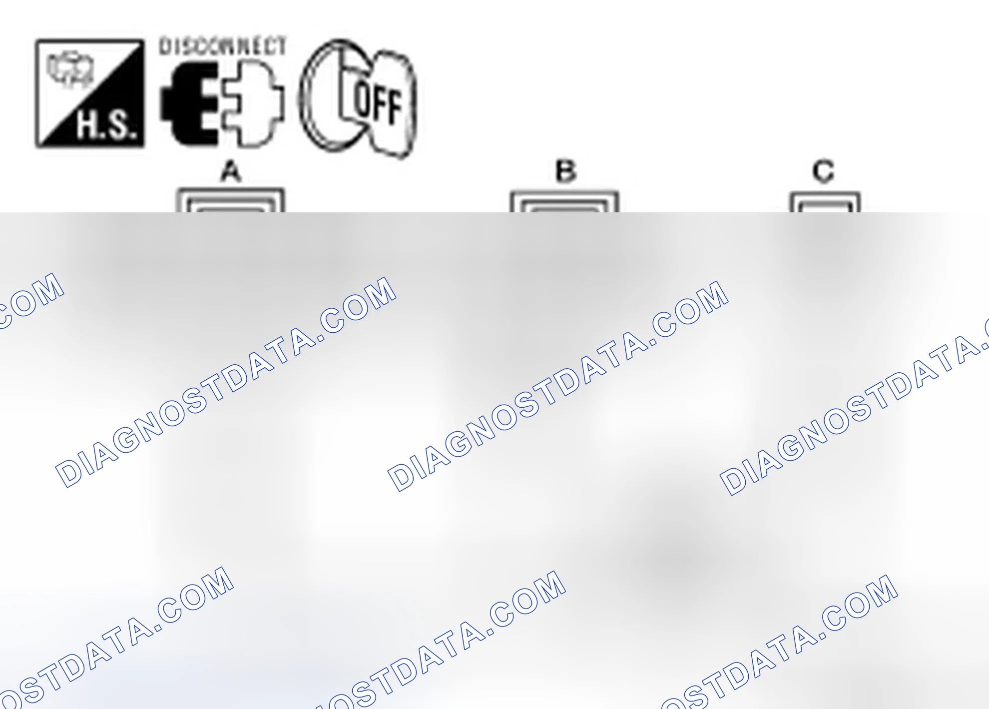 Scheme 103: Diagnosis Procedure (With Front and Rear Sonar System)