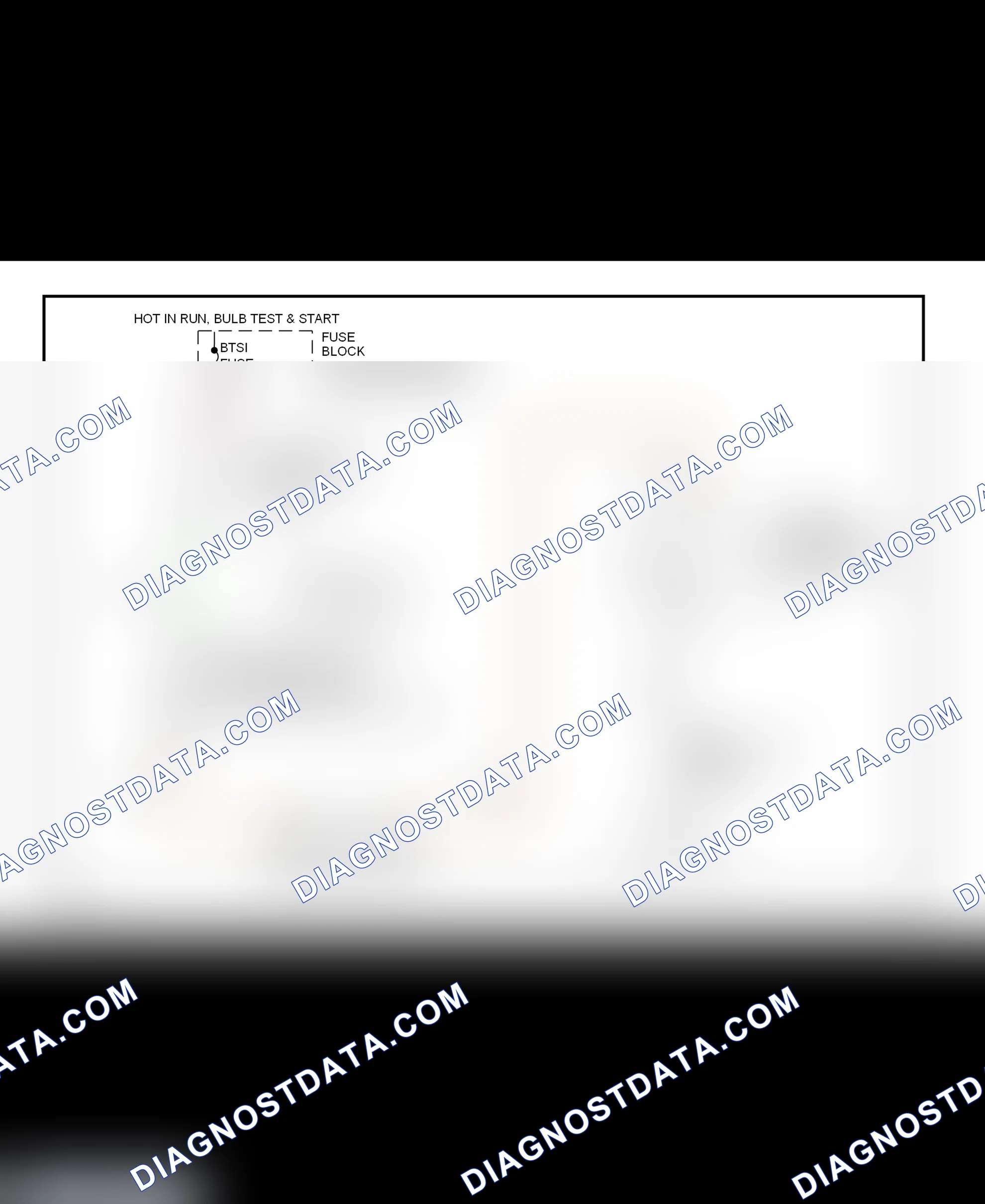 Fig. 42: Shift Interlock System Wiring Diagram (Intrigue)
