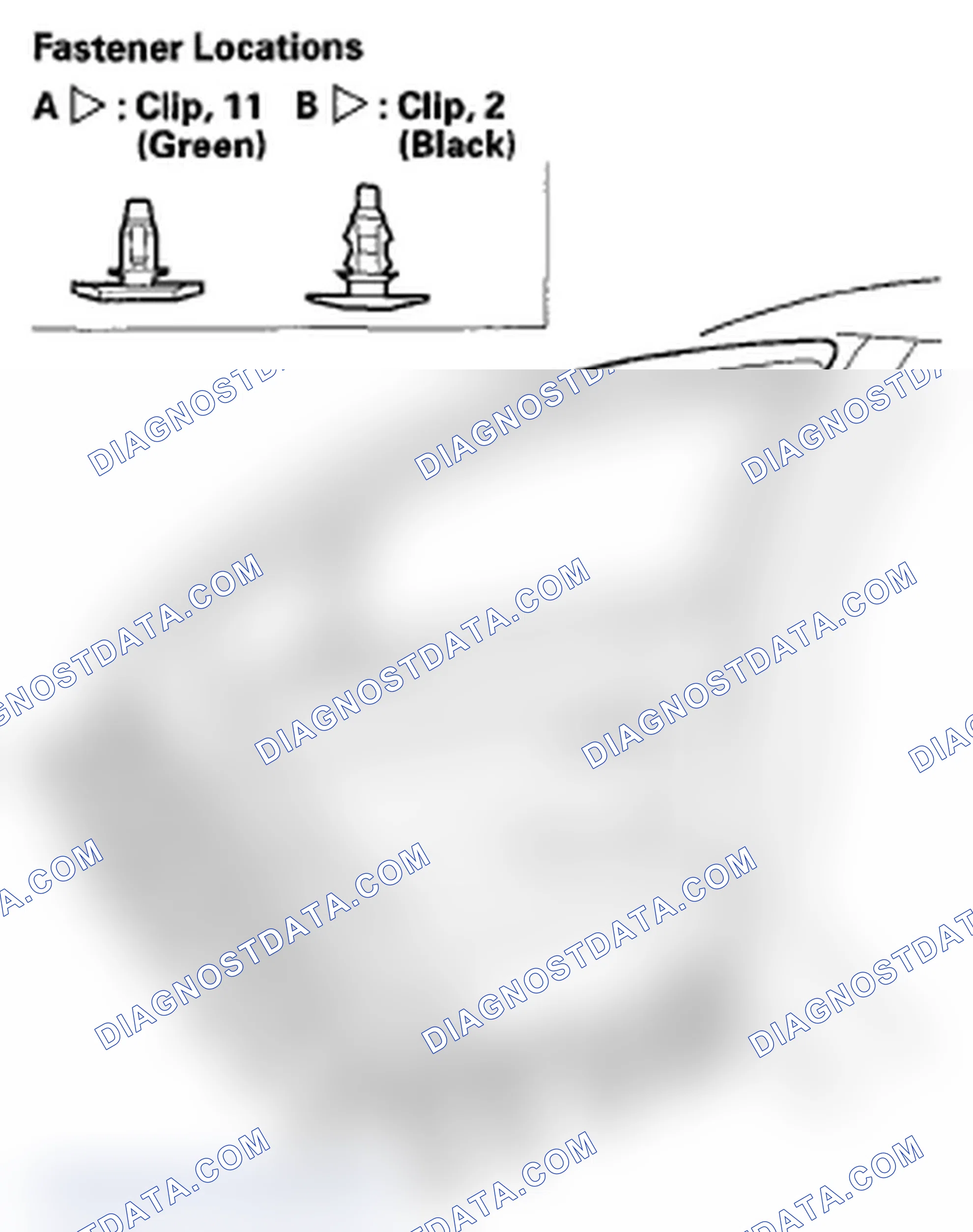 Scheme 73: Rear Door Subseal Replacement