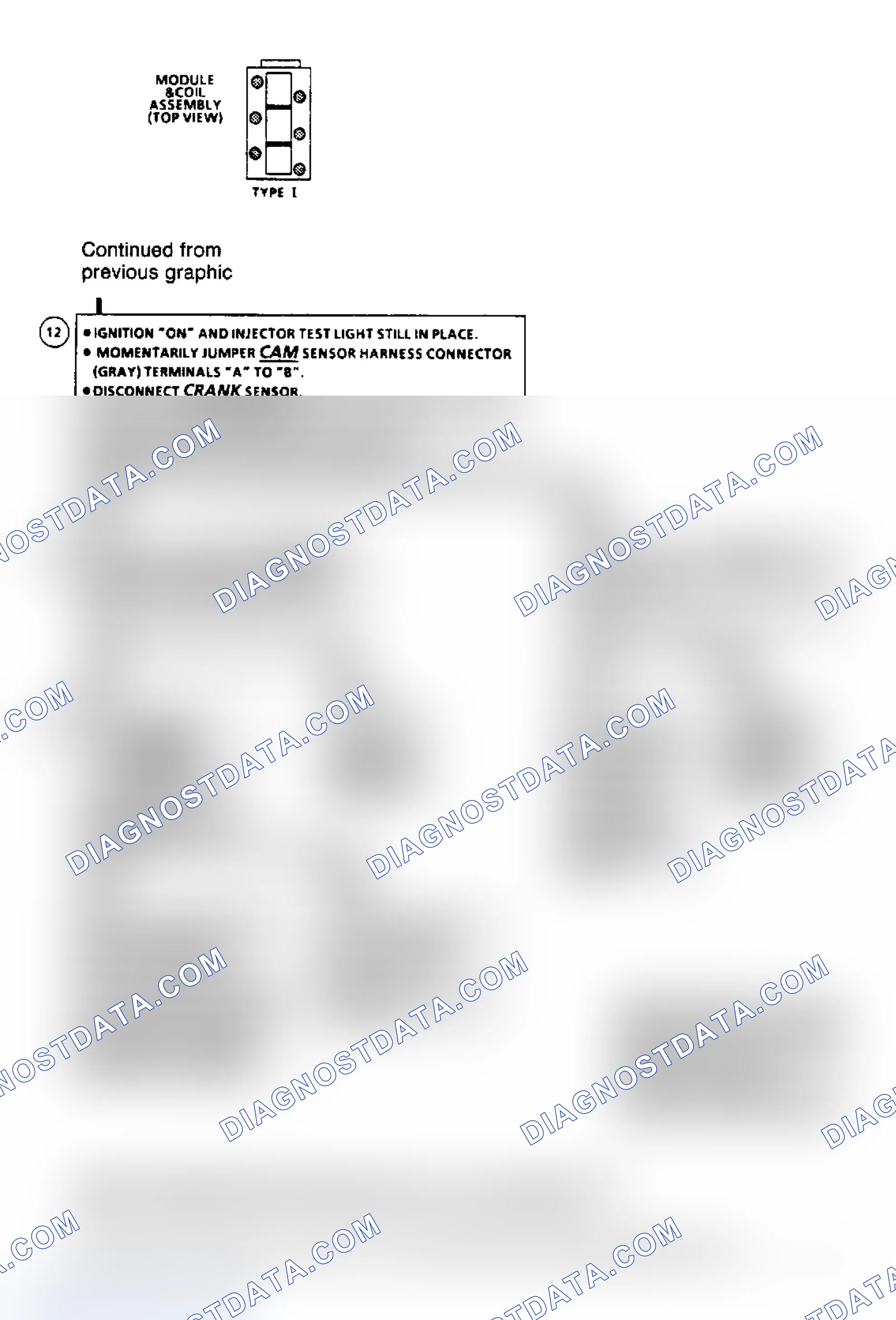 Scheme 66: Flow Chart A3 (3 of 3), Cranks/Won't Run (3.8L W/ Type I Ignition System)