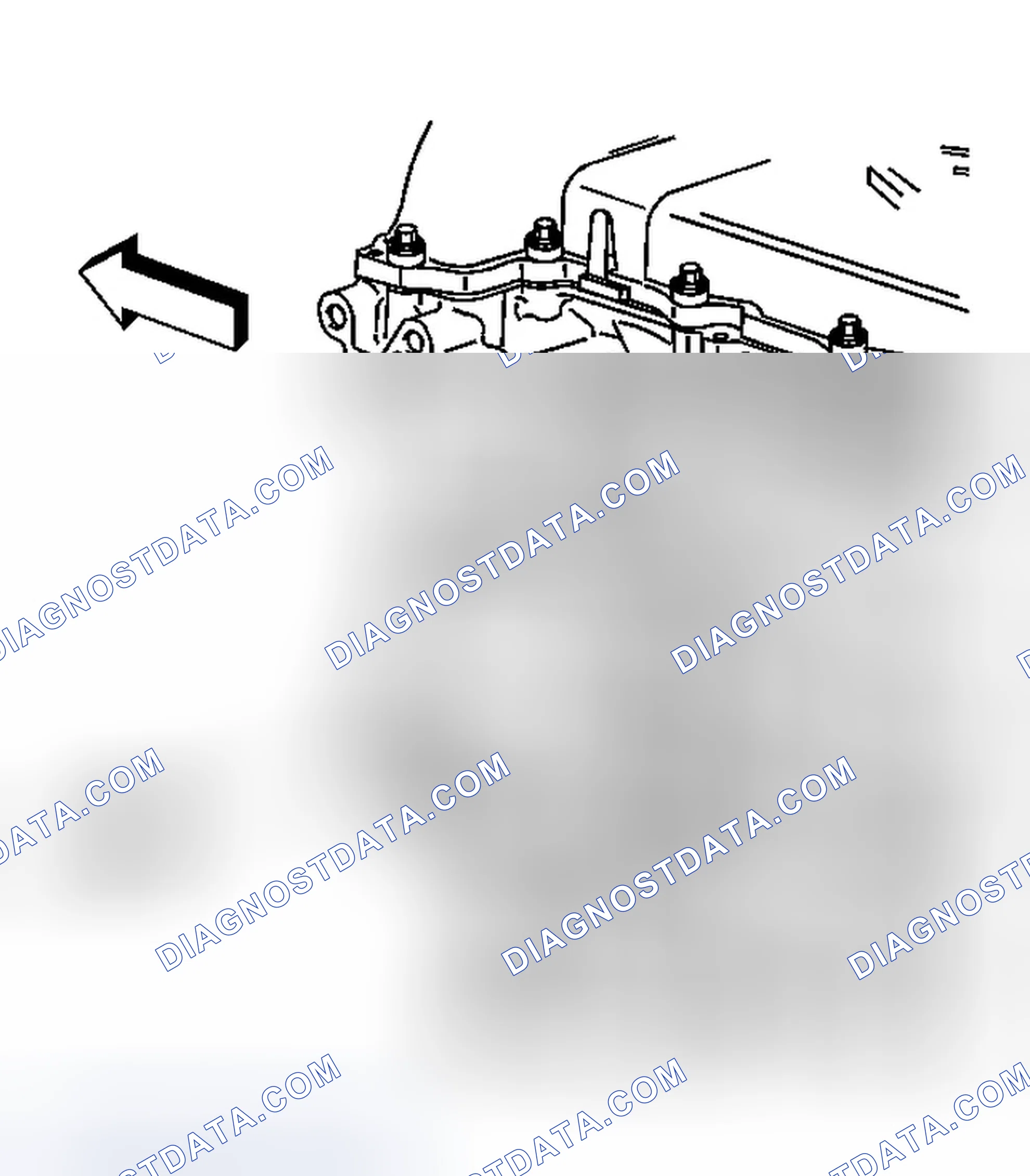 Scheme 102: Heater Outlet Hose Fitting Removal