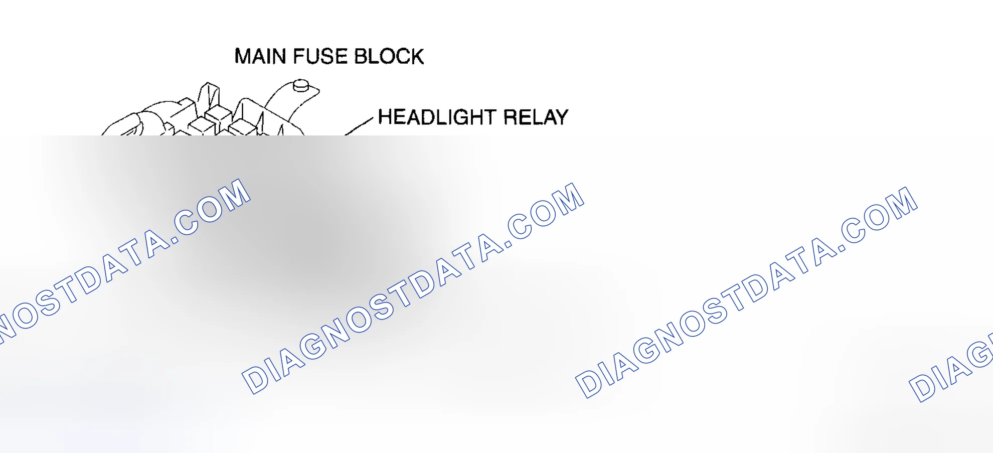 Scheme 54: Discharge Headlight Inoperative