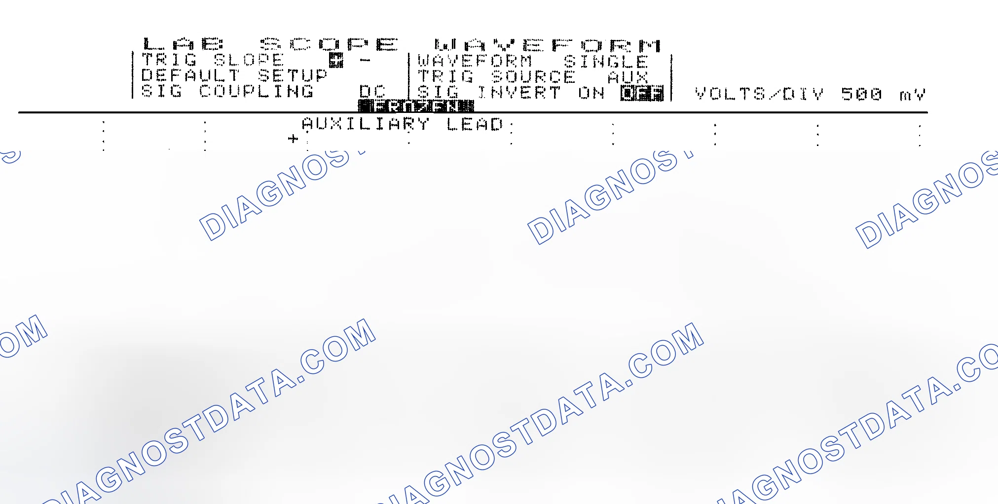 Scheme 14: Single Injector w/Excessive Current Flow - Current Pattern
