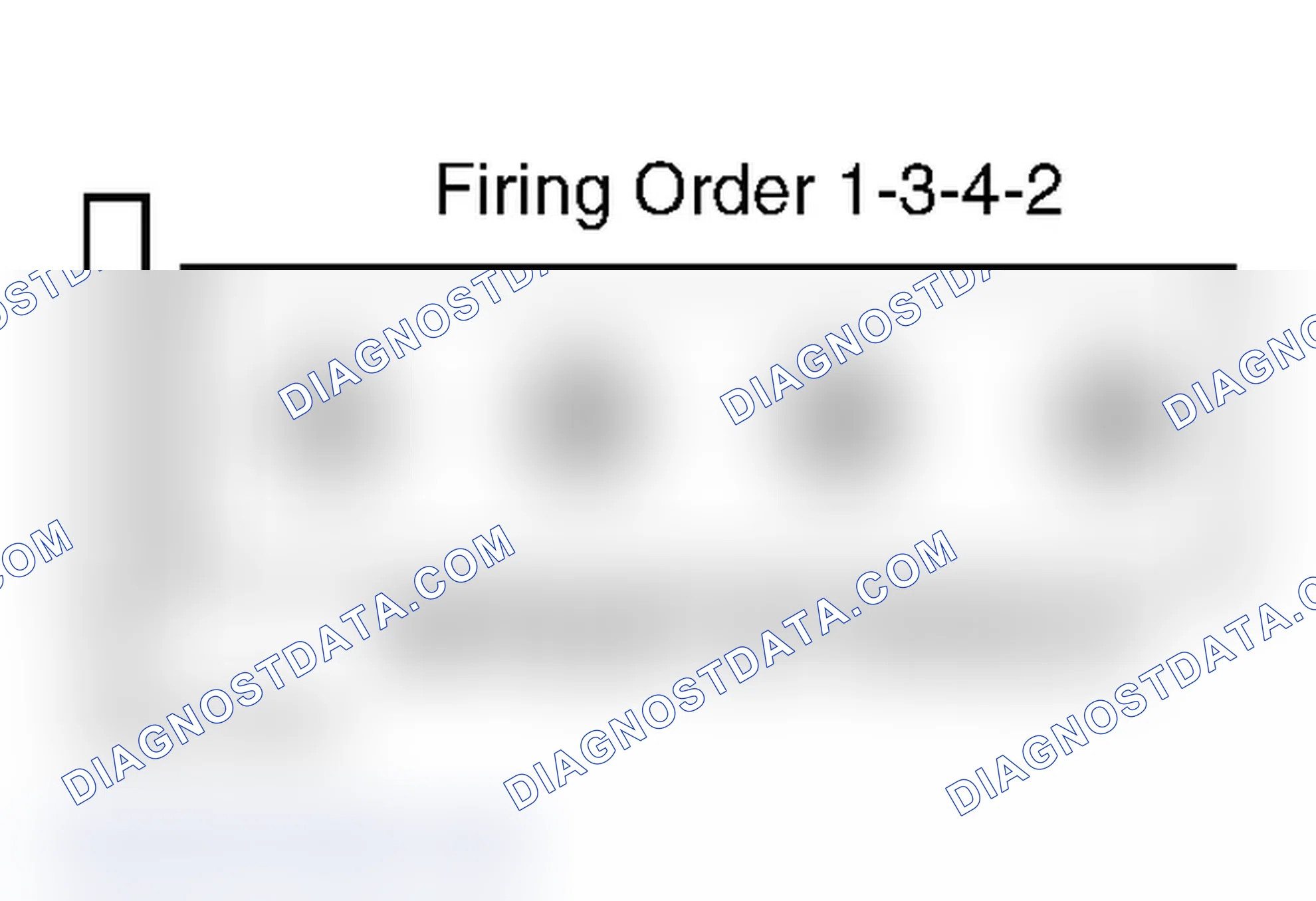 Scheme 2: Firing Order (1.3L, 1.8L, 1.9L, 2.2L & 2.4L)