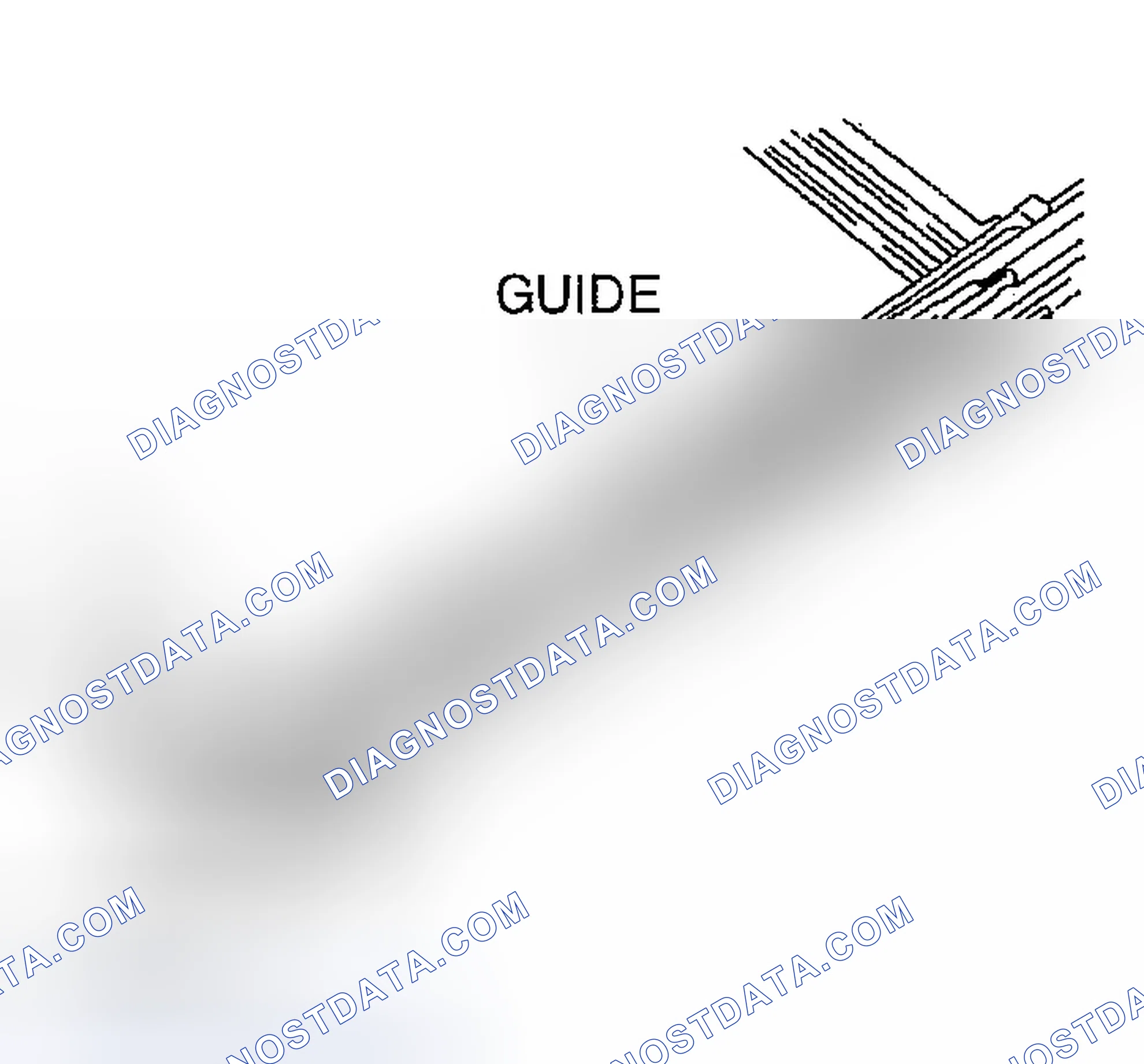 Scheme 12: GUIDE DISASSEMBLY NOTE