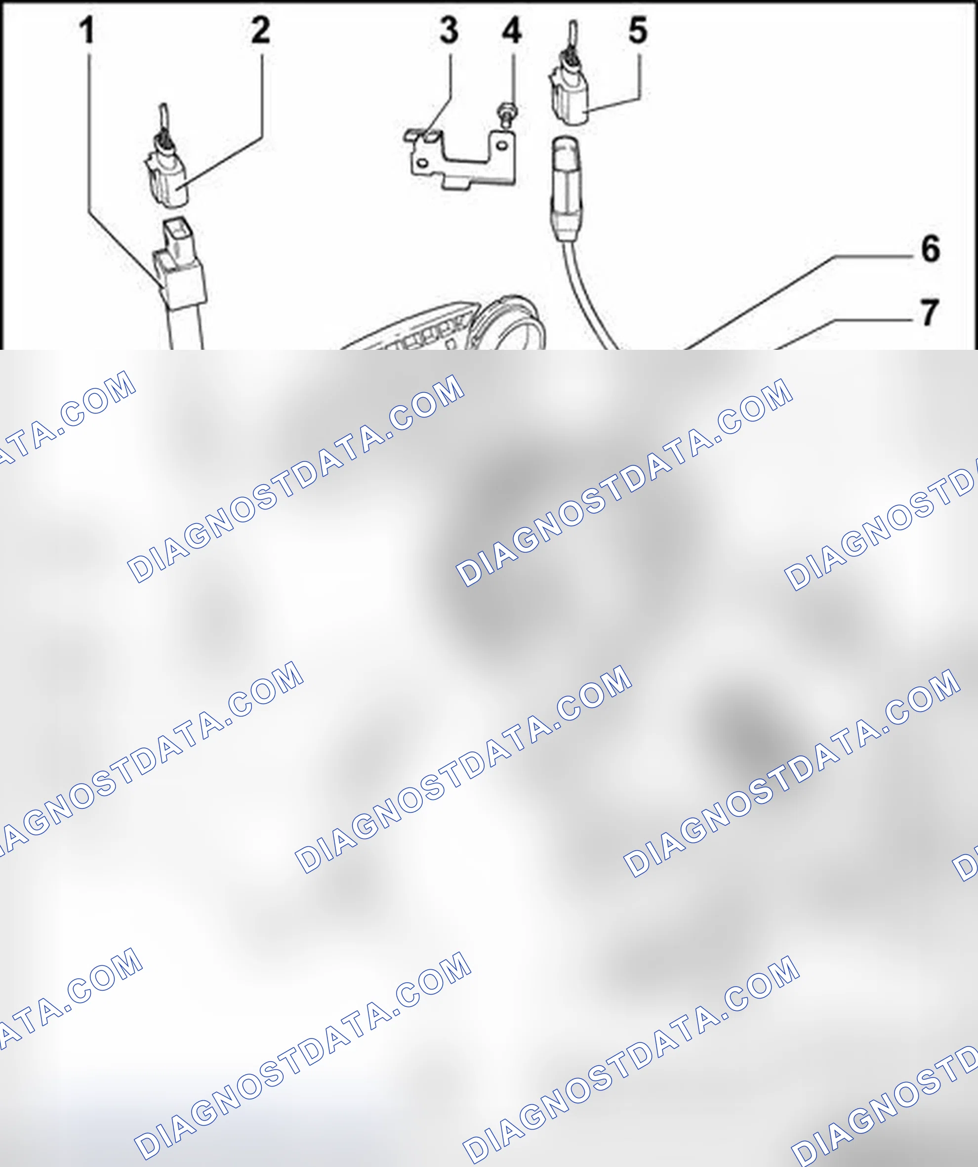 Scheme 73: Ignition system components, removing and installing