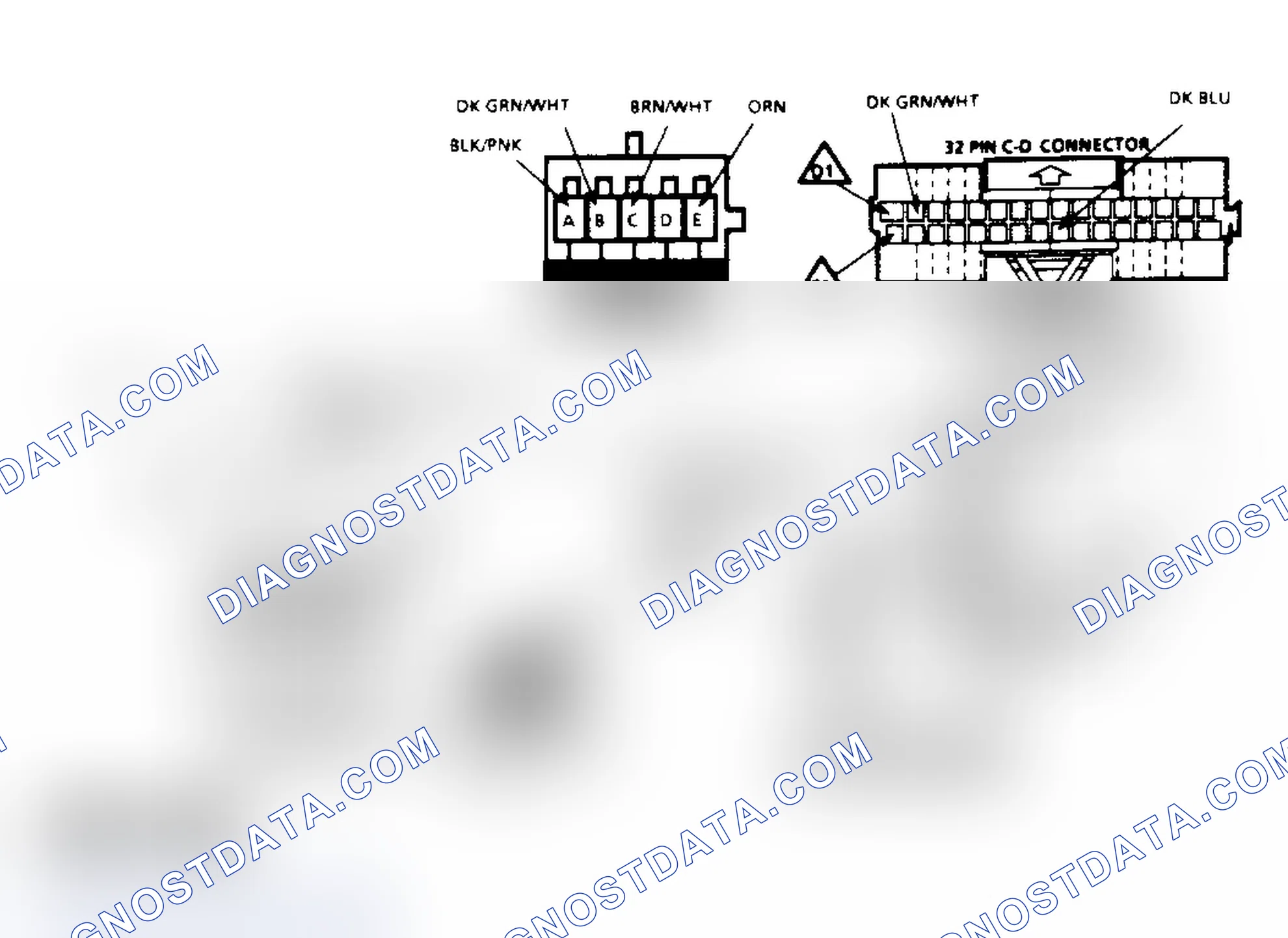 Scheme 592: Schematic C12C, Coolant Fan Check (All Engines)