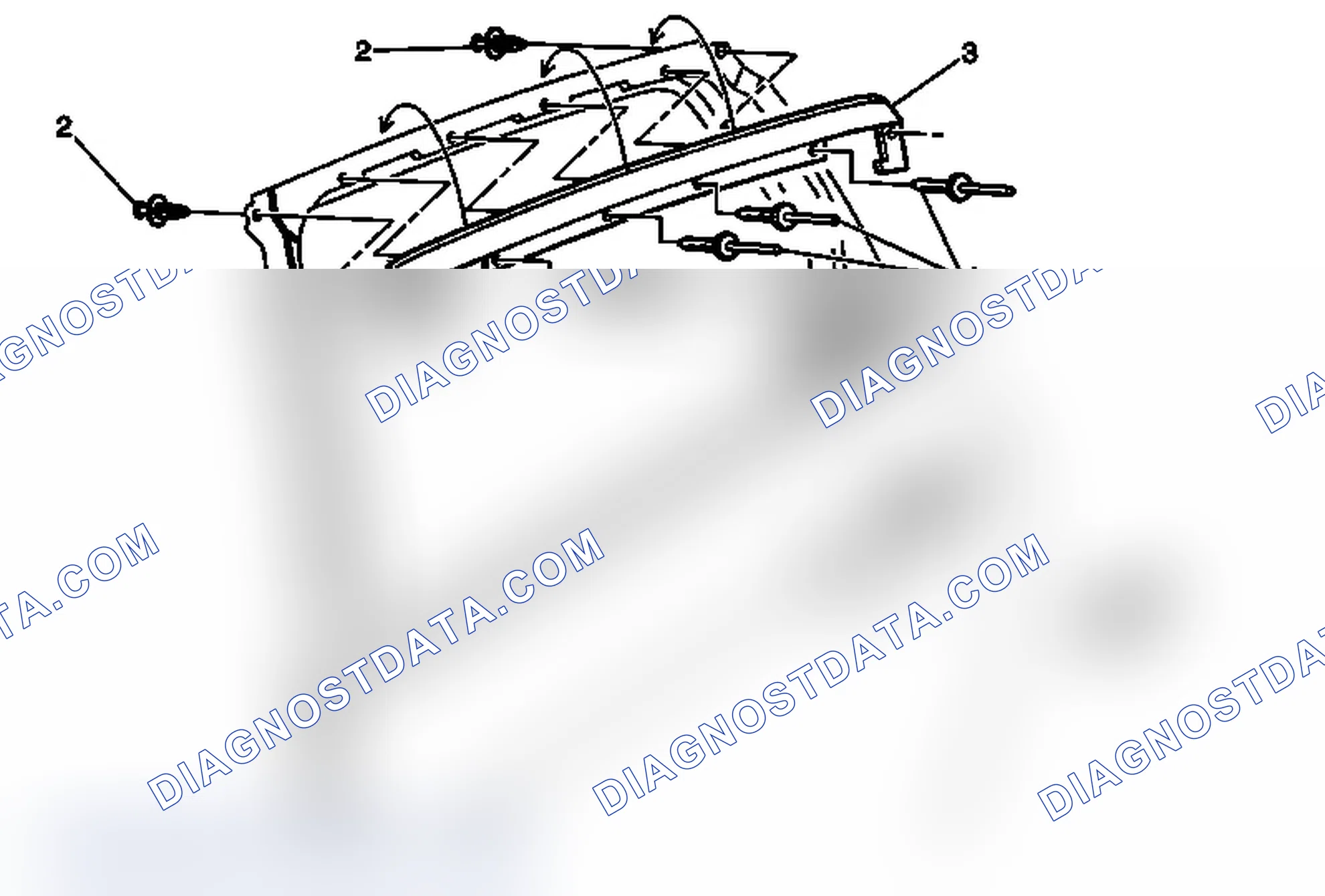 Scheme 14: Rear Side Door Window Upper Reveal Molding Replacement