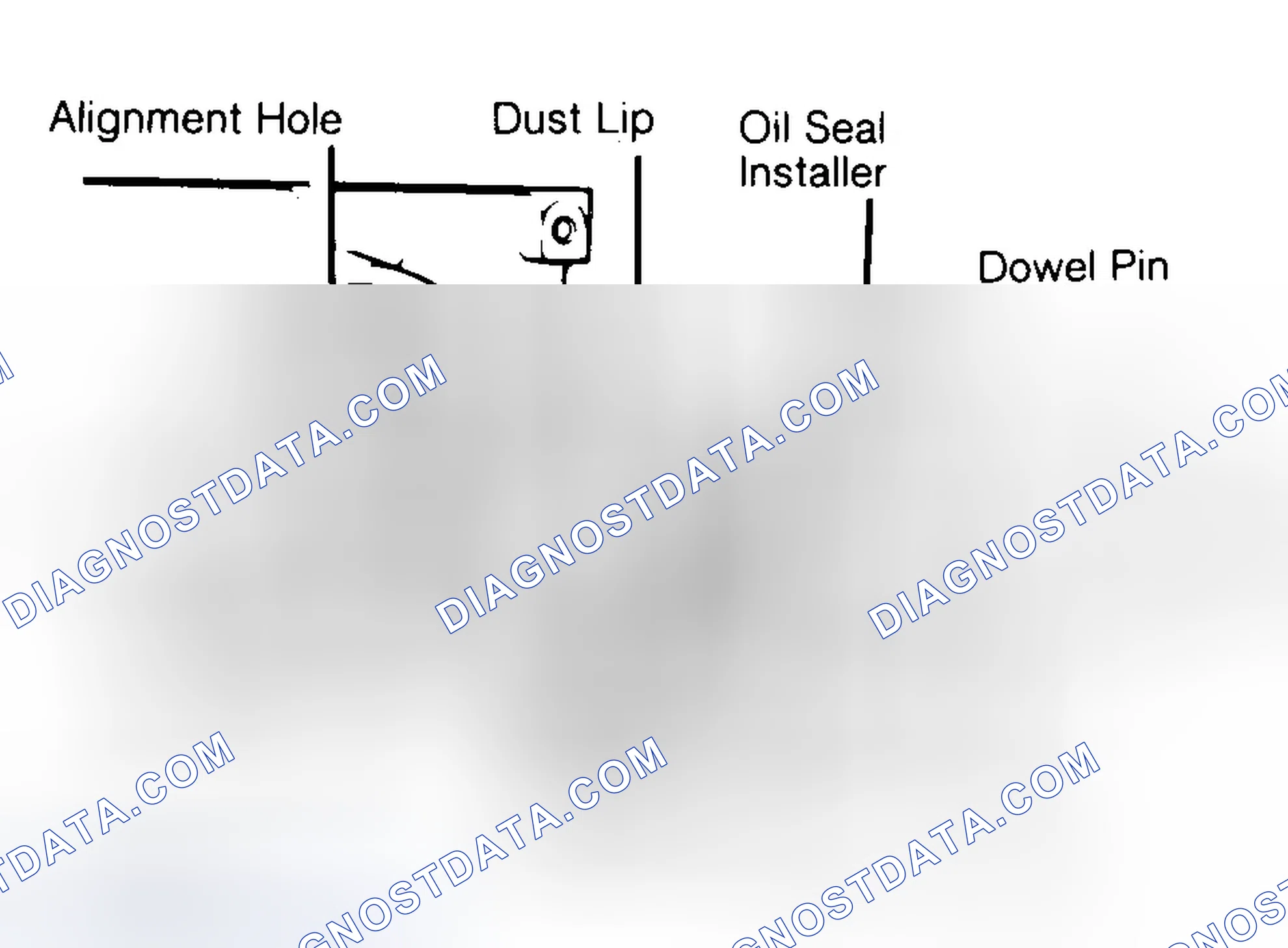 Scheme 10: Installing Typical One-Piece Oil Seal