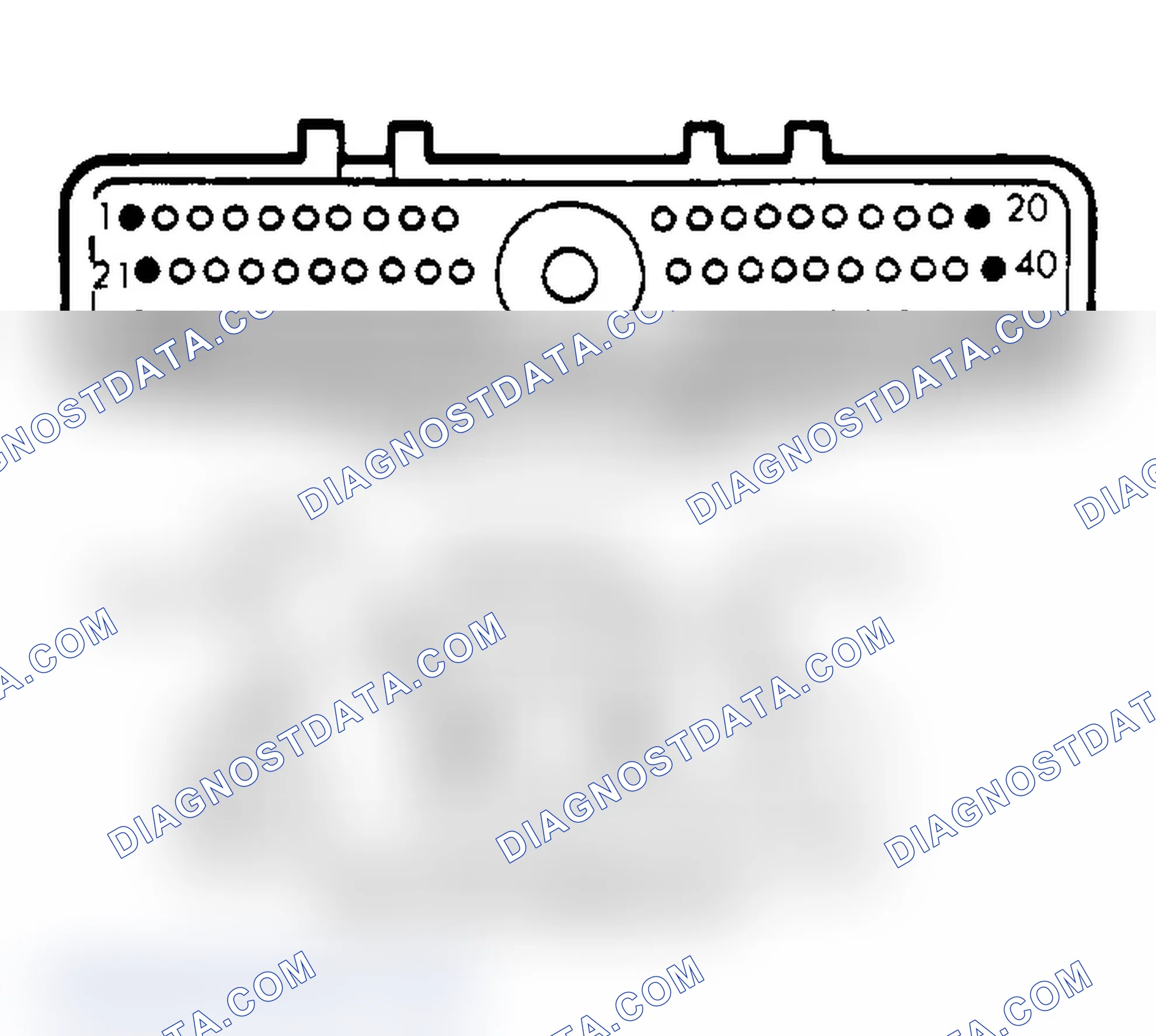 Scheme 212: Connector Pin Locations