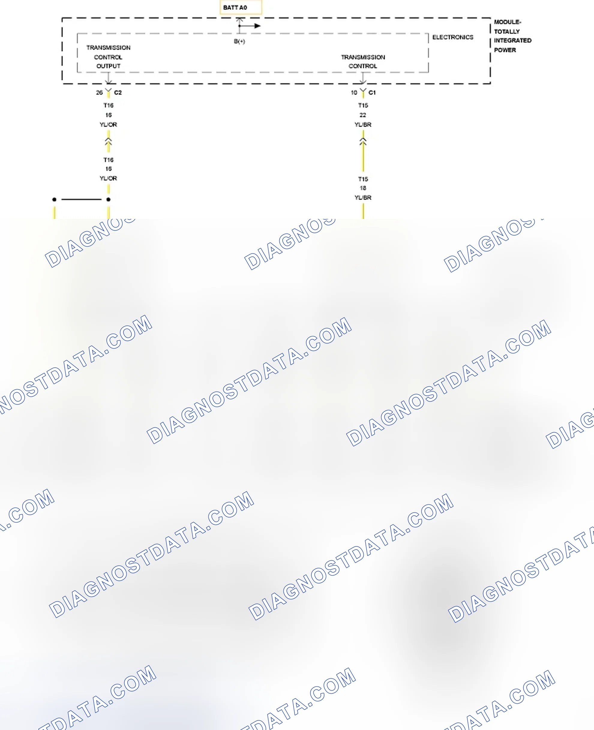 Scheme 1061: P0750-LR SOLENOID CIRCUIT