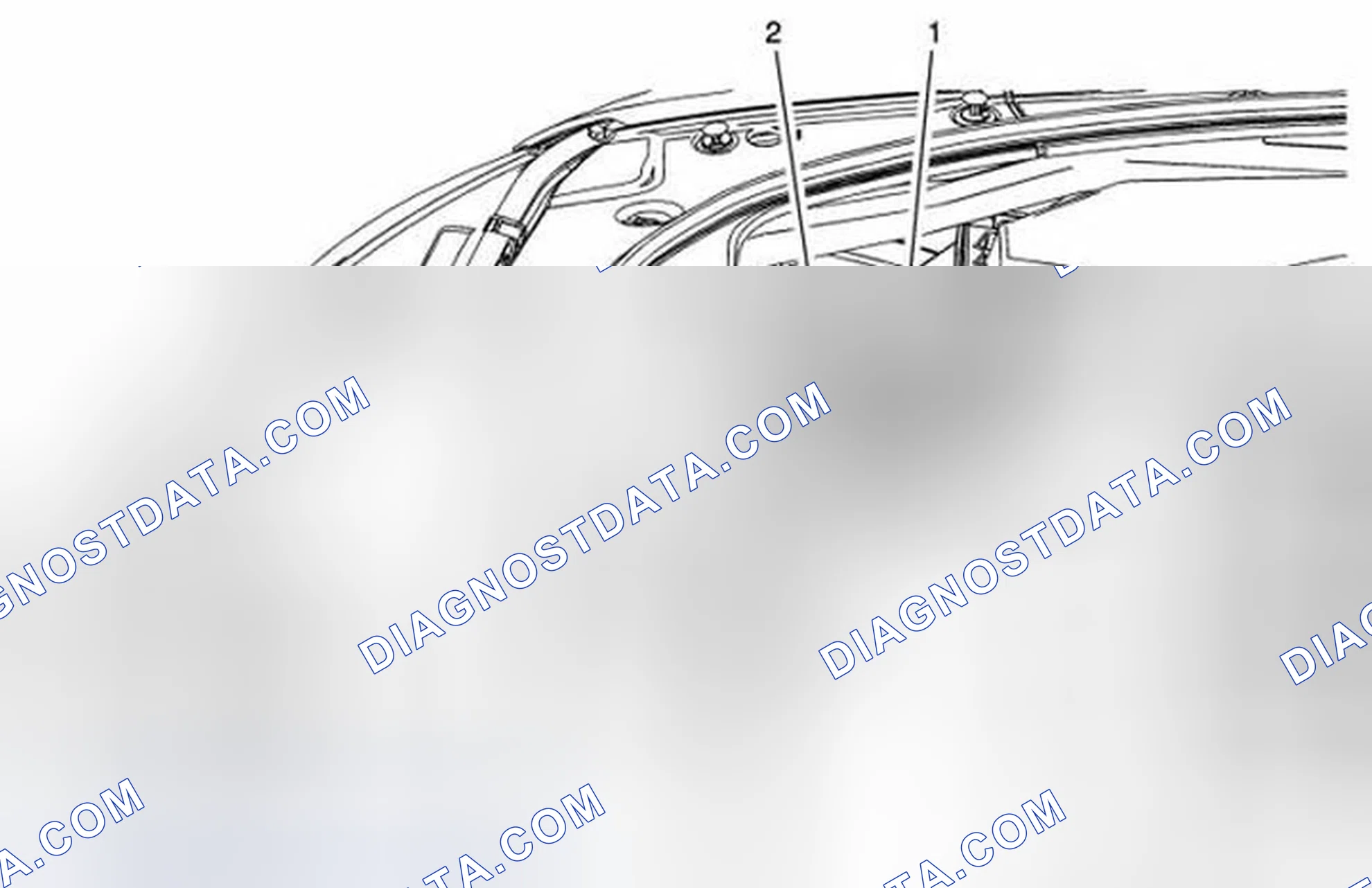 Scheme 19: Headlamp Bulb Replacement - Right Side (Low Beam T84 T85)
