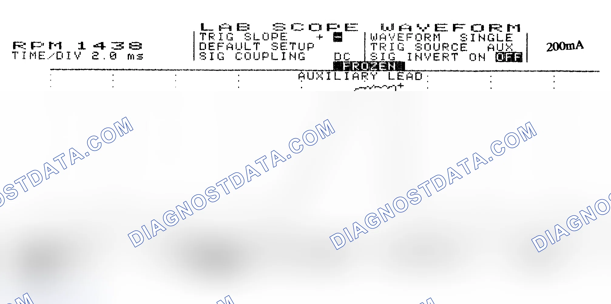 Scheme 15: Single Injector w/Normal Current Flow - Current Pattern