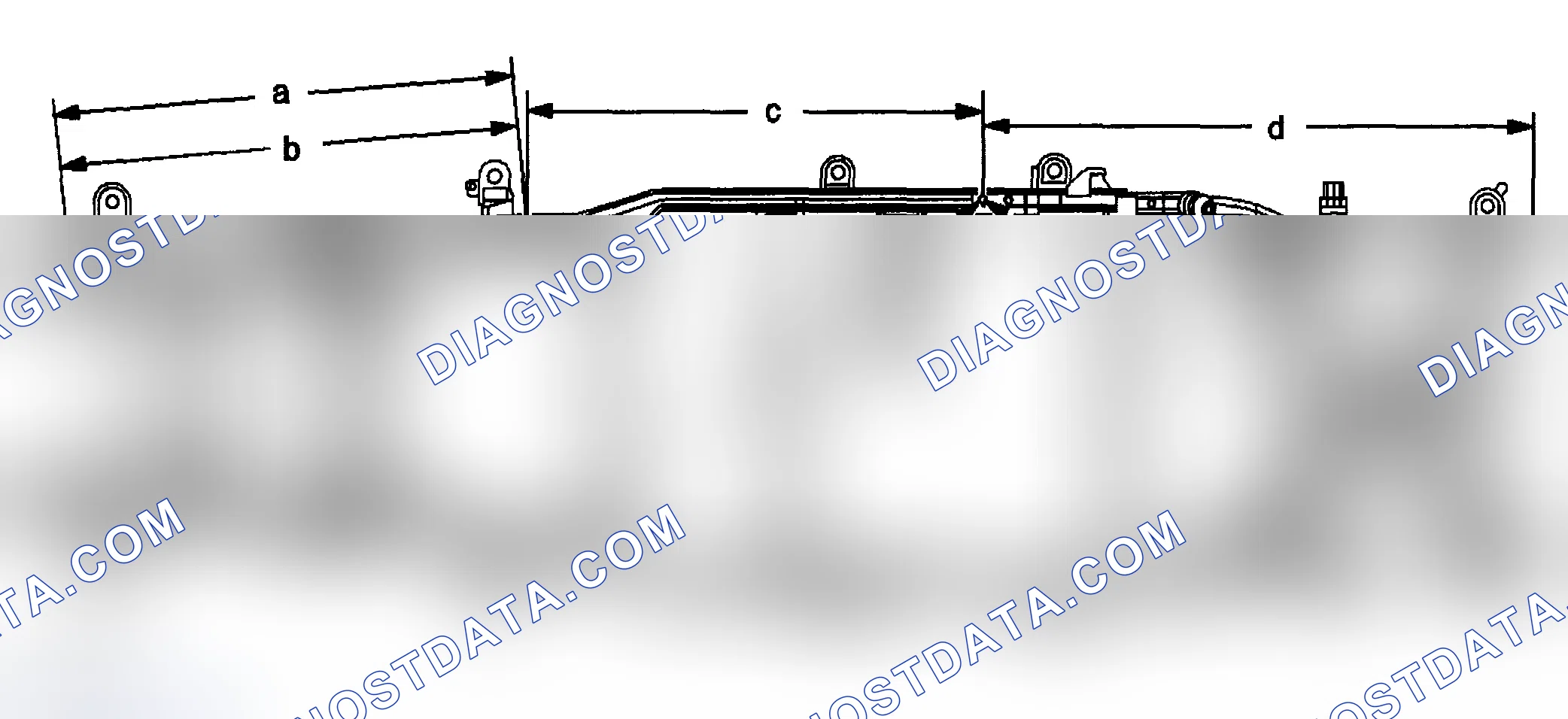 Scheme 3: Dimensions - Frame (1500 Tahoe/Yukon/Escalade 2WD/4WD)