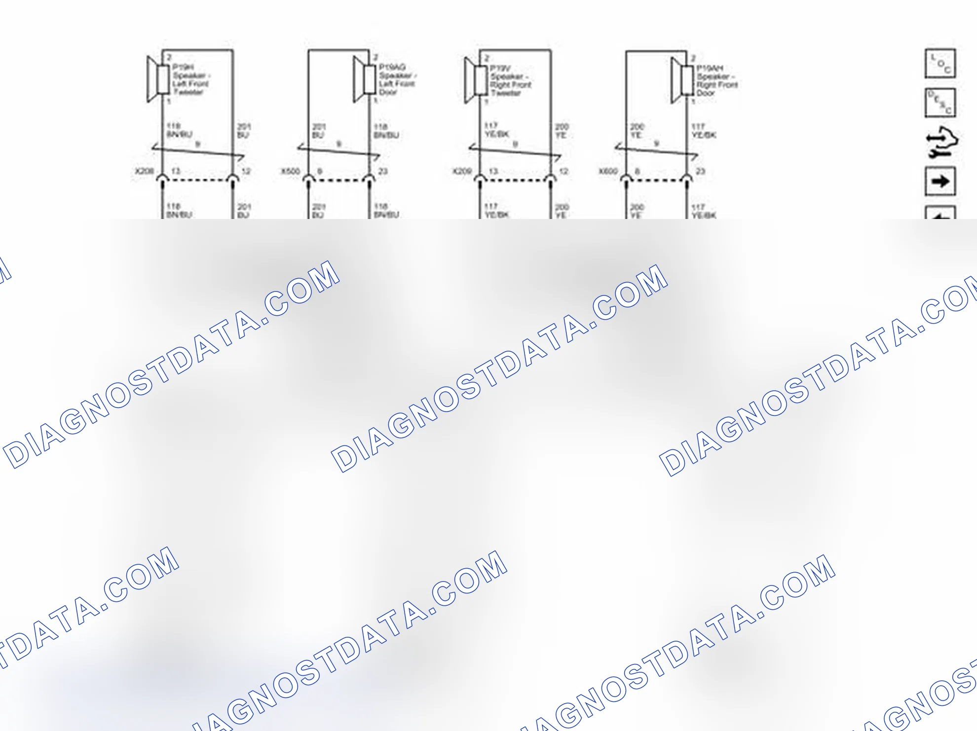 Scheme 3: Amplifier to Speakers (UQA or UQG)