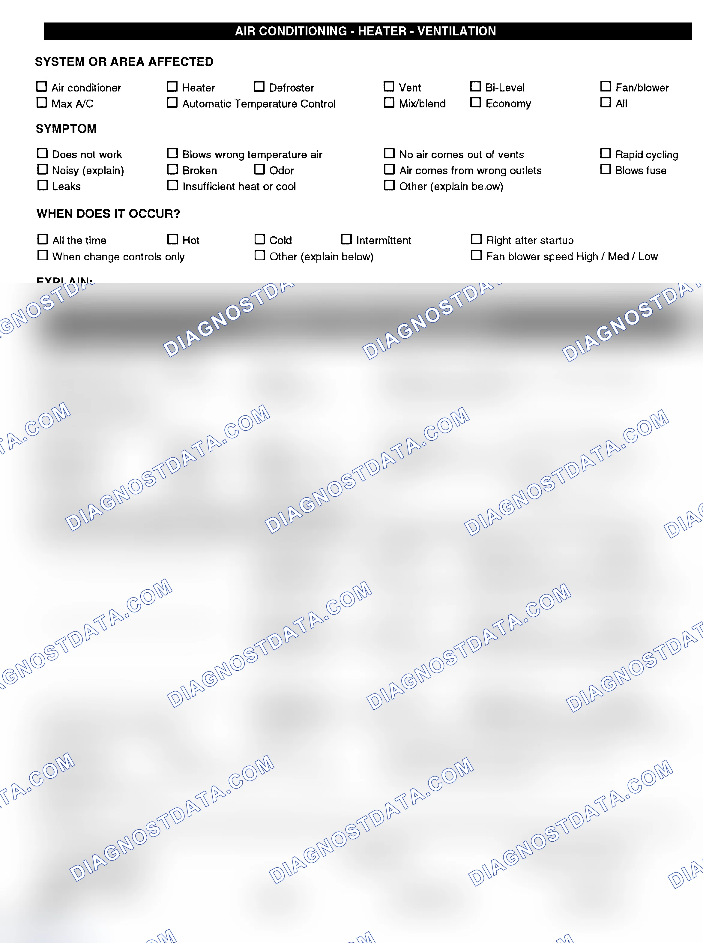 Scheme 4: Symptom Check List - Page 3