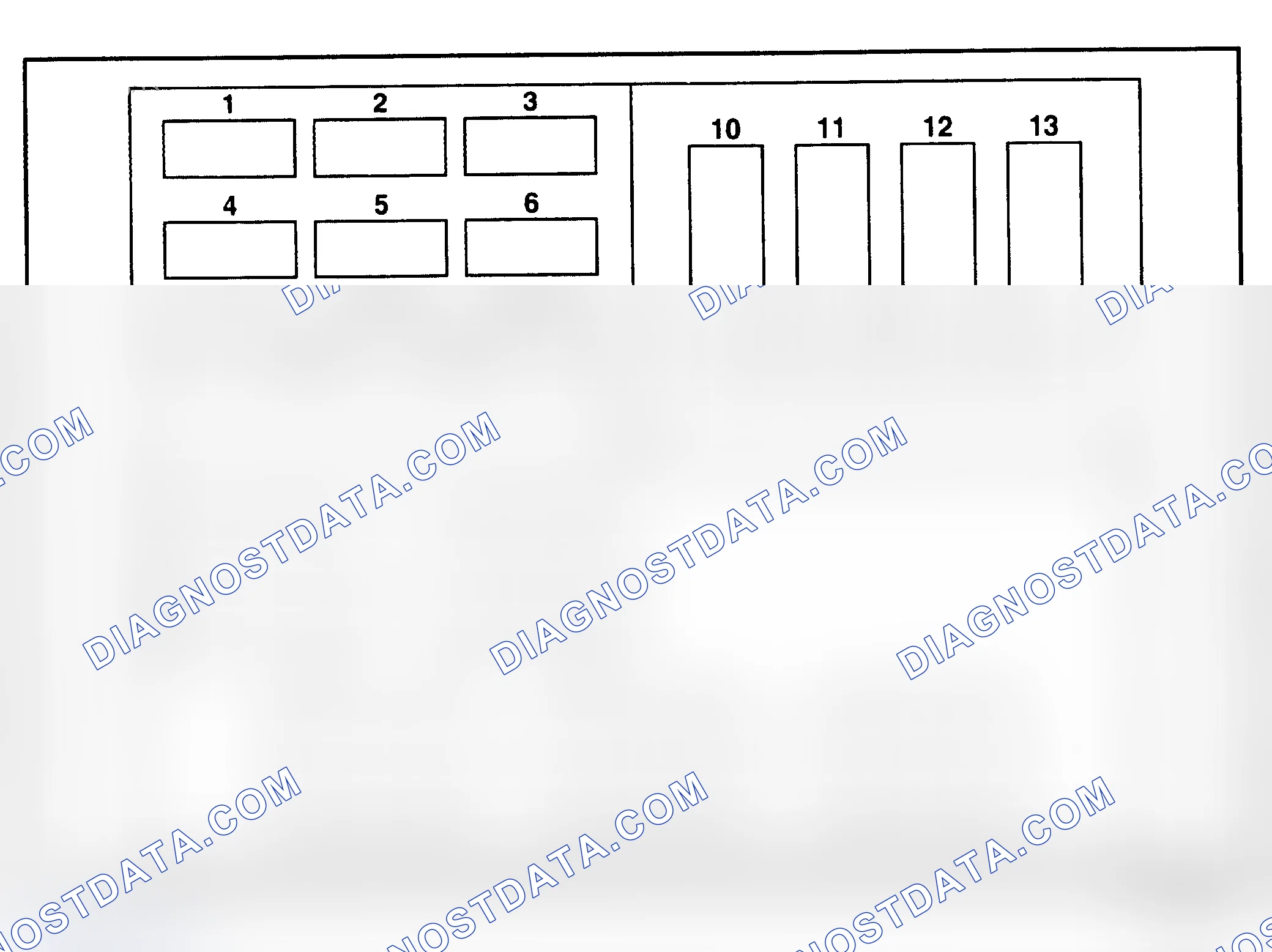 Scheme 15: UNDERHOOD FUSE & RELAY IDENTIFICATION (1994 CAPRICE)