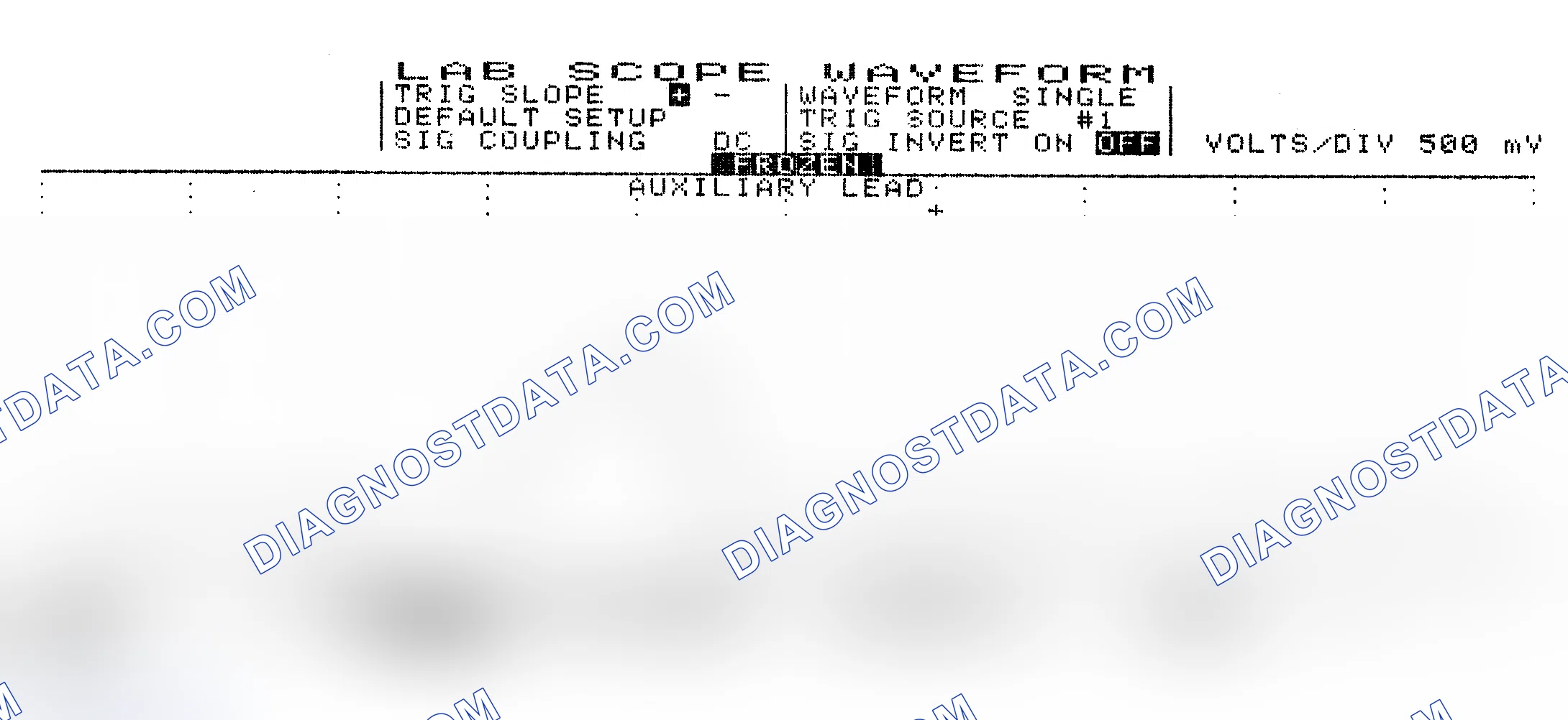 Scheme 10: Single Injector w/Excessive Current Flow - Current Pattern