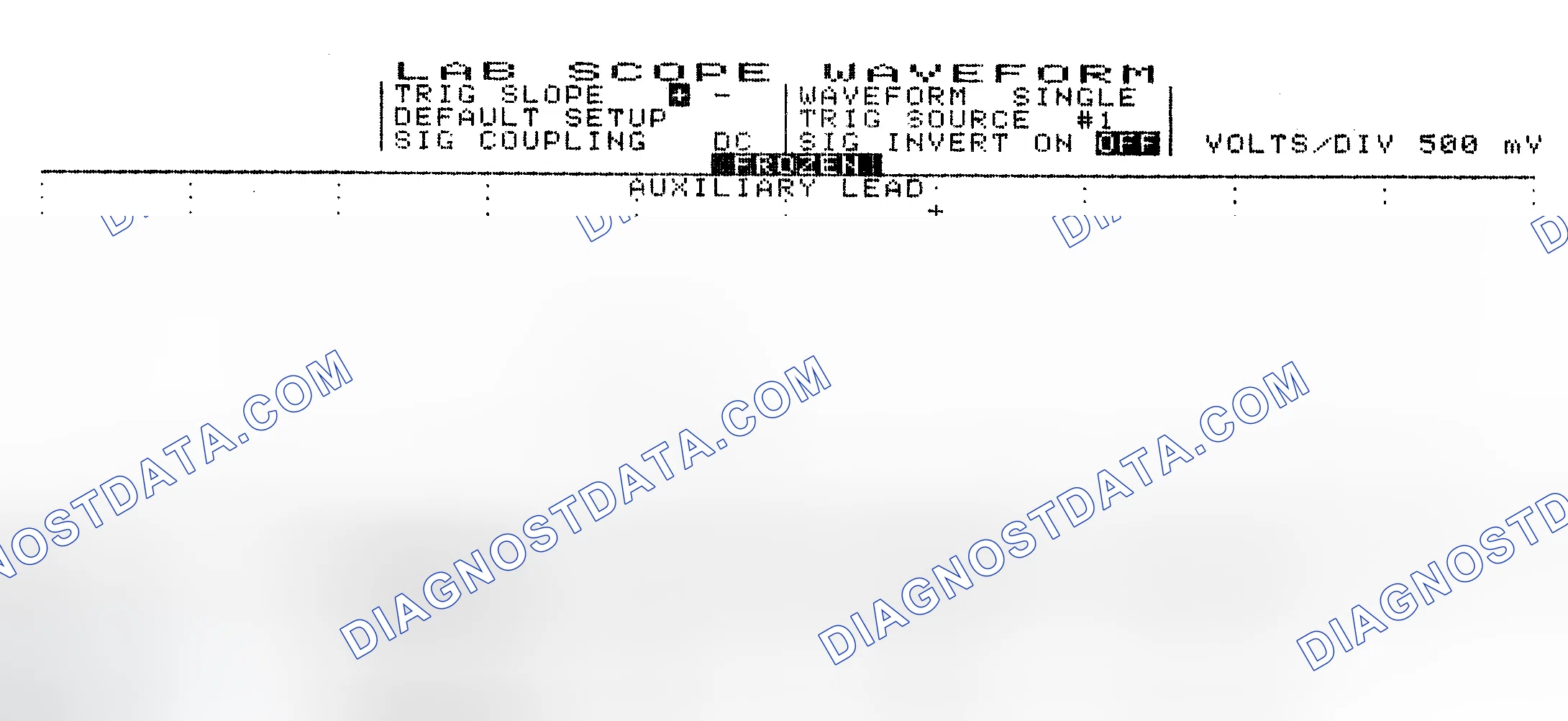 Scheme 10: Single Injector w/Excessive Current Flow - Current Pattern