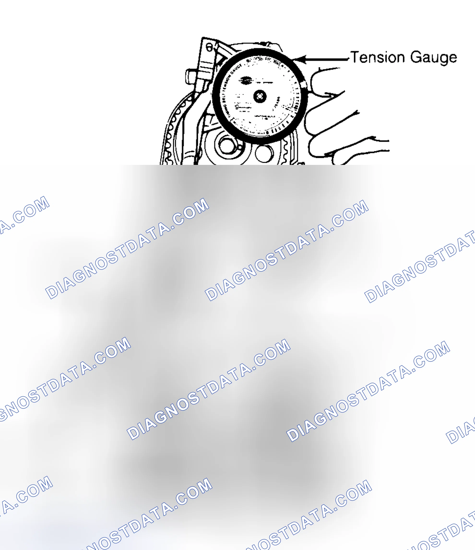 Scheme 3: Adjusting Typical Timing Belt Tension