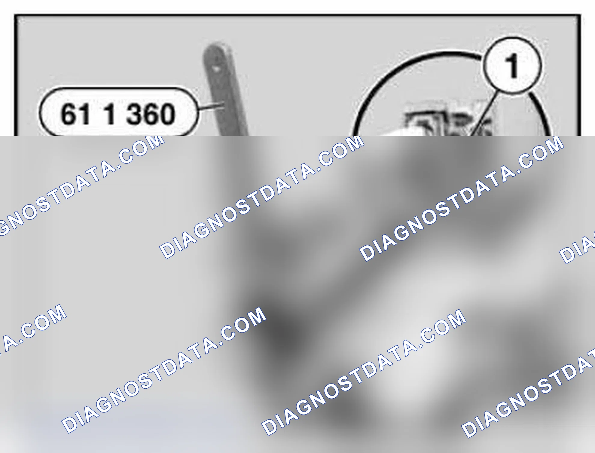 Scheme 133: 61 13... Socket of tab connector housings