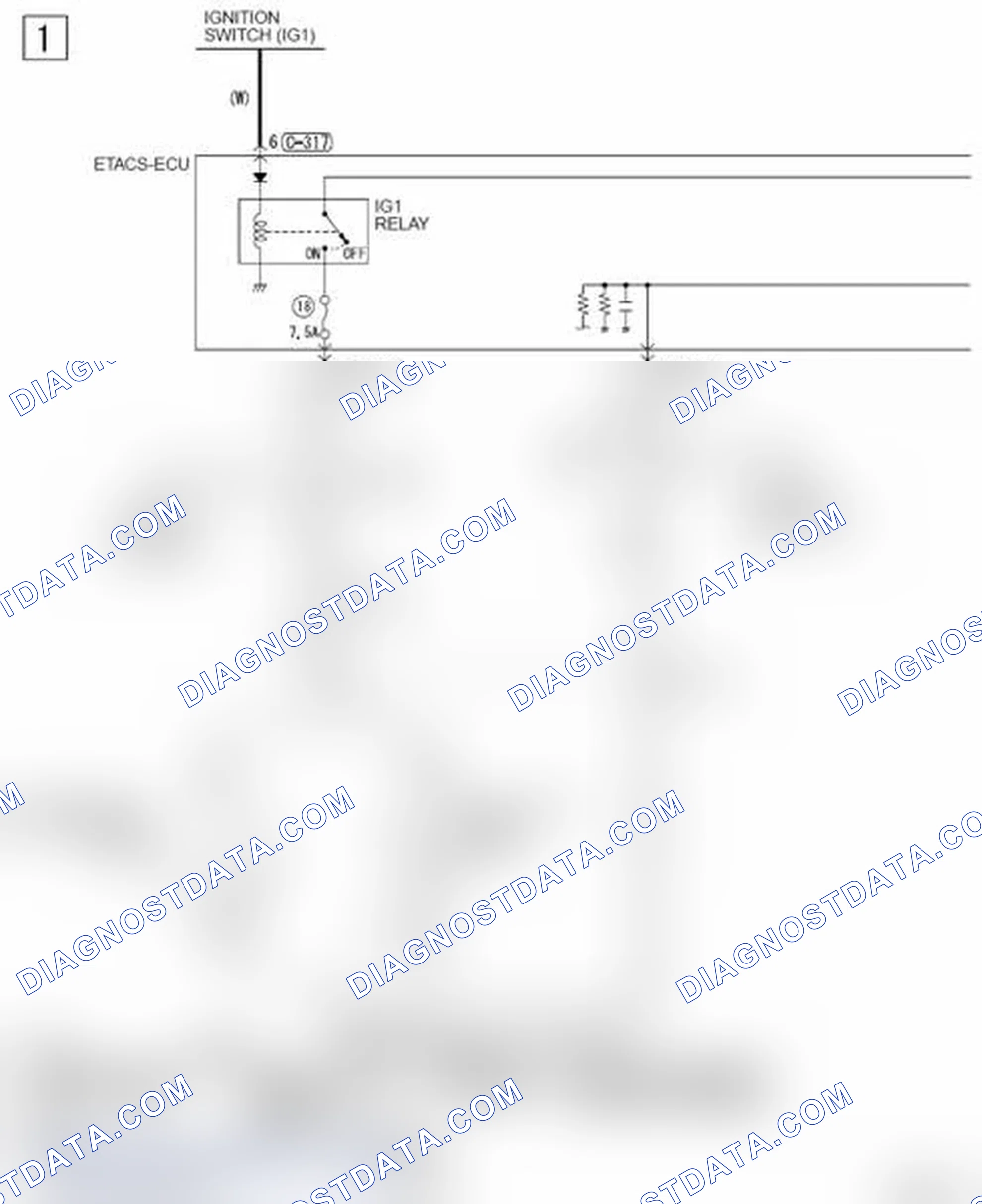 Scheme 741: BACKUP LIGHT